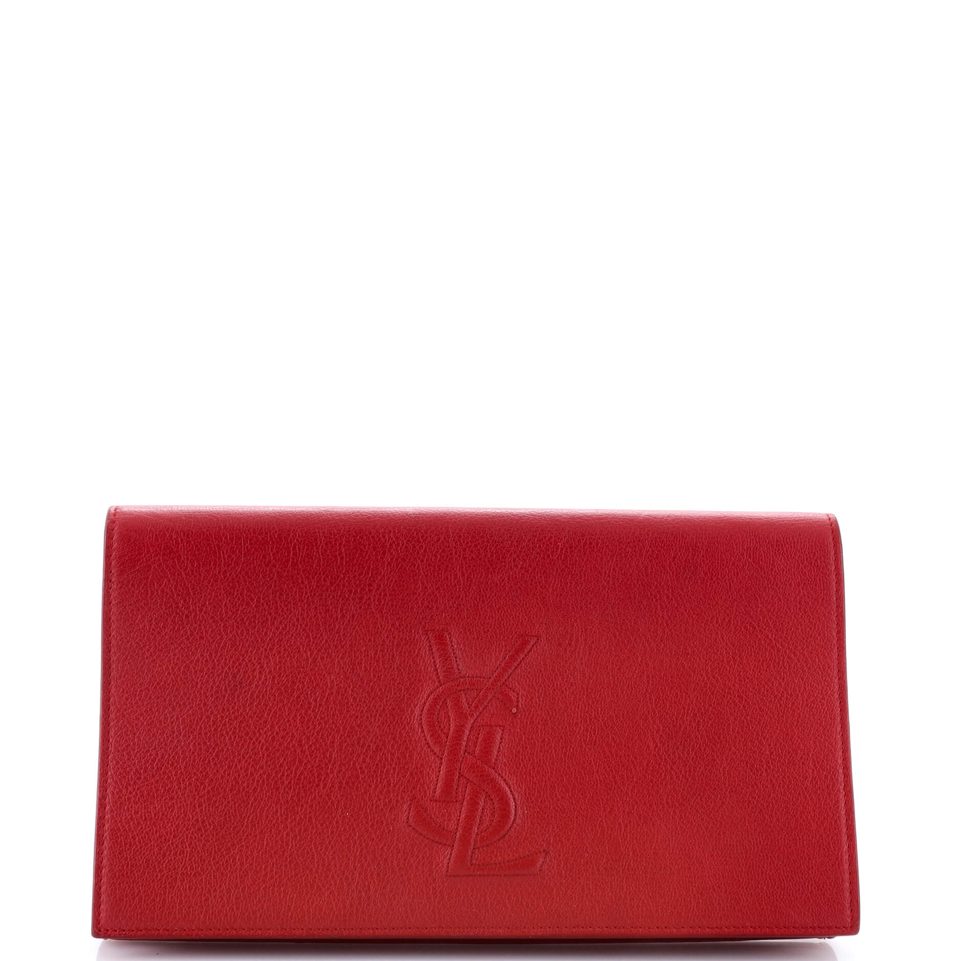 Saint Laurent Belle de Jour Clutch Leather Large