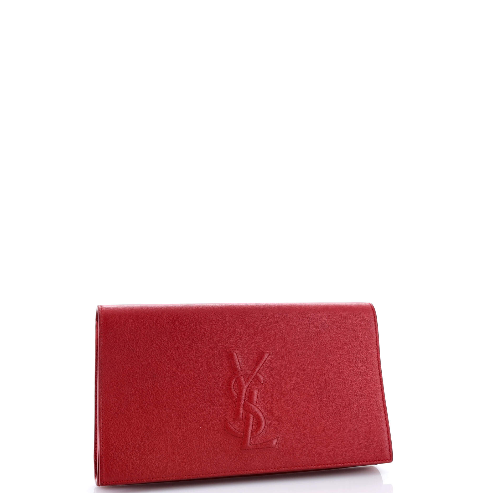 Saint Laurent Belle de Jour Clutch Leather Large