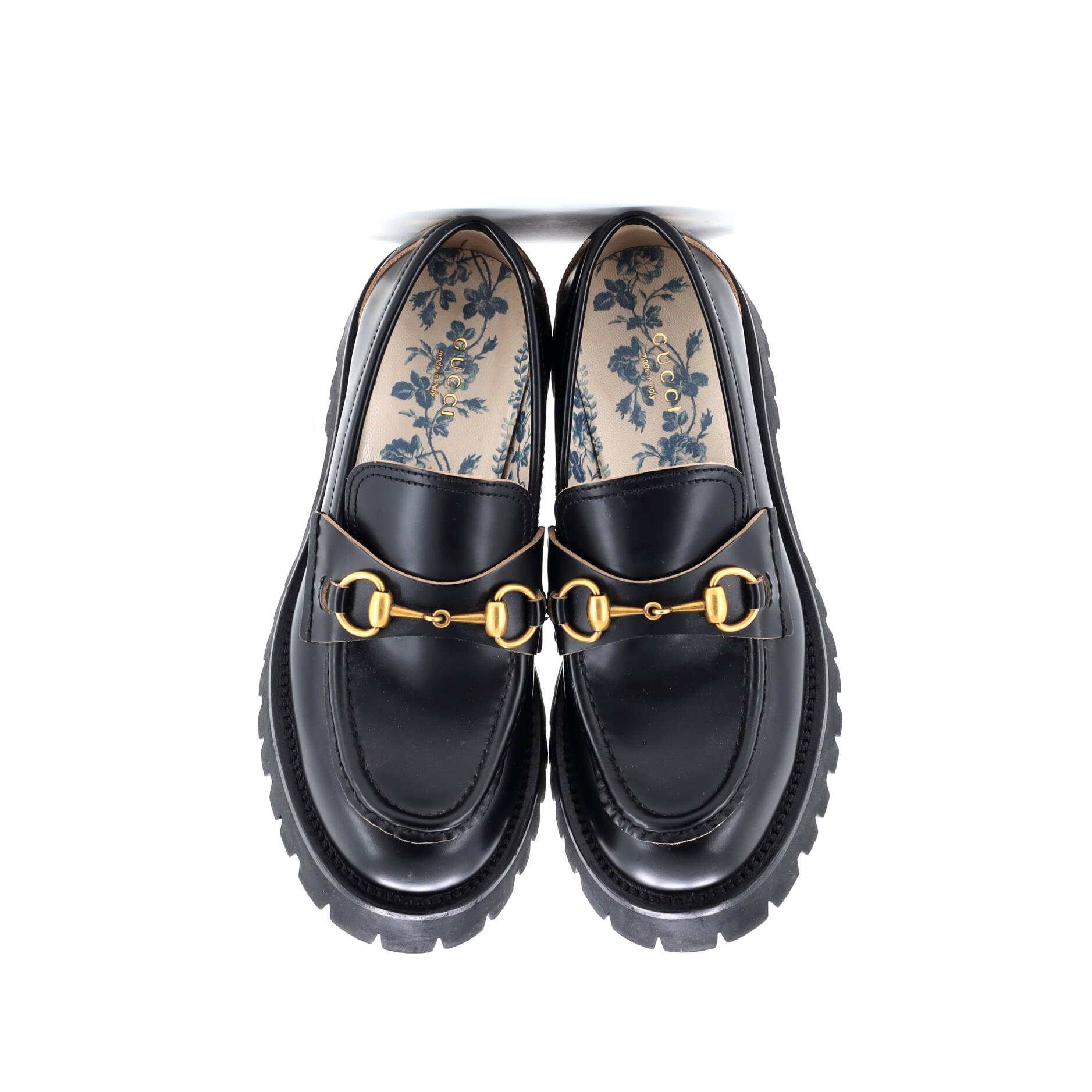 Gucci Women's Harald Horsebit Loafers Leather