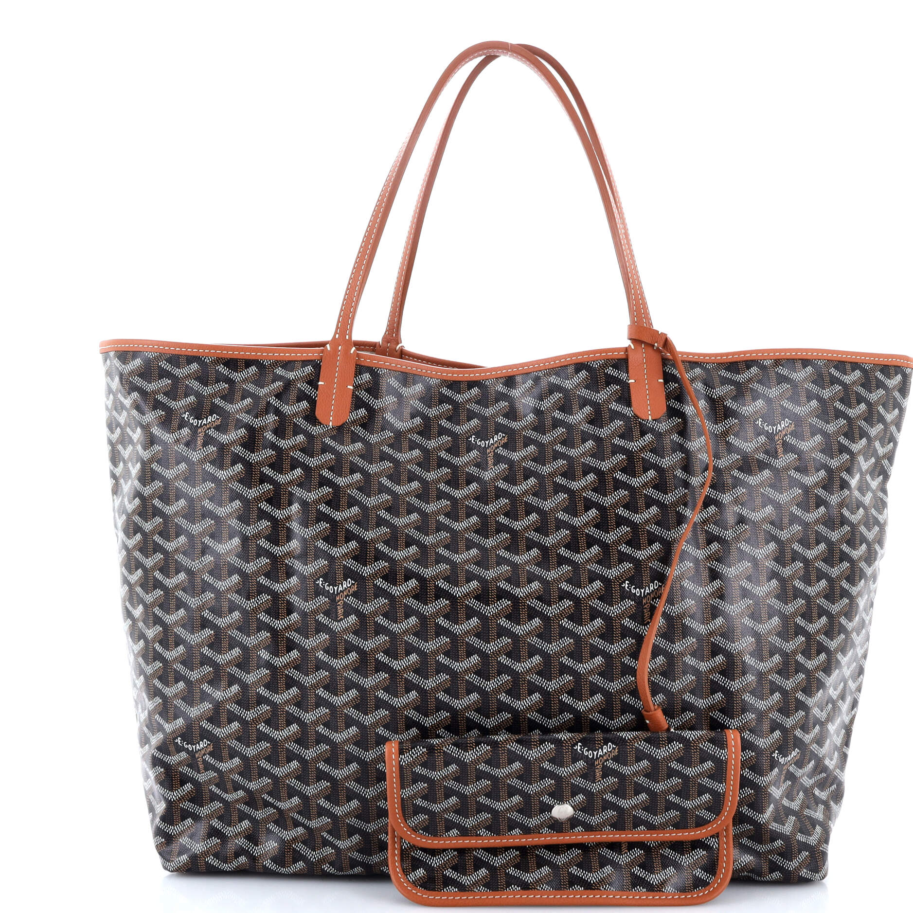 Goyard Saint Louis Tote Coated Canvas GM