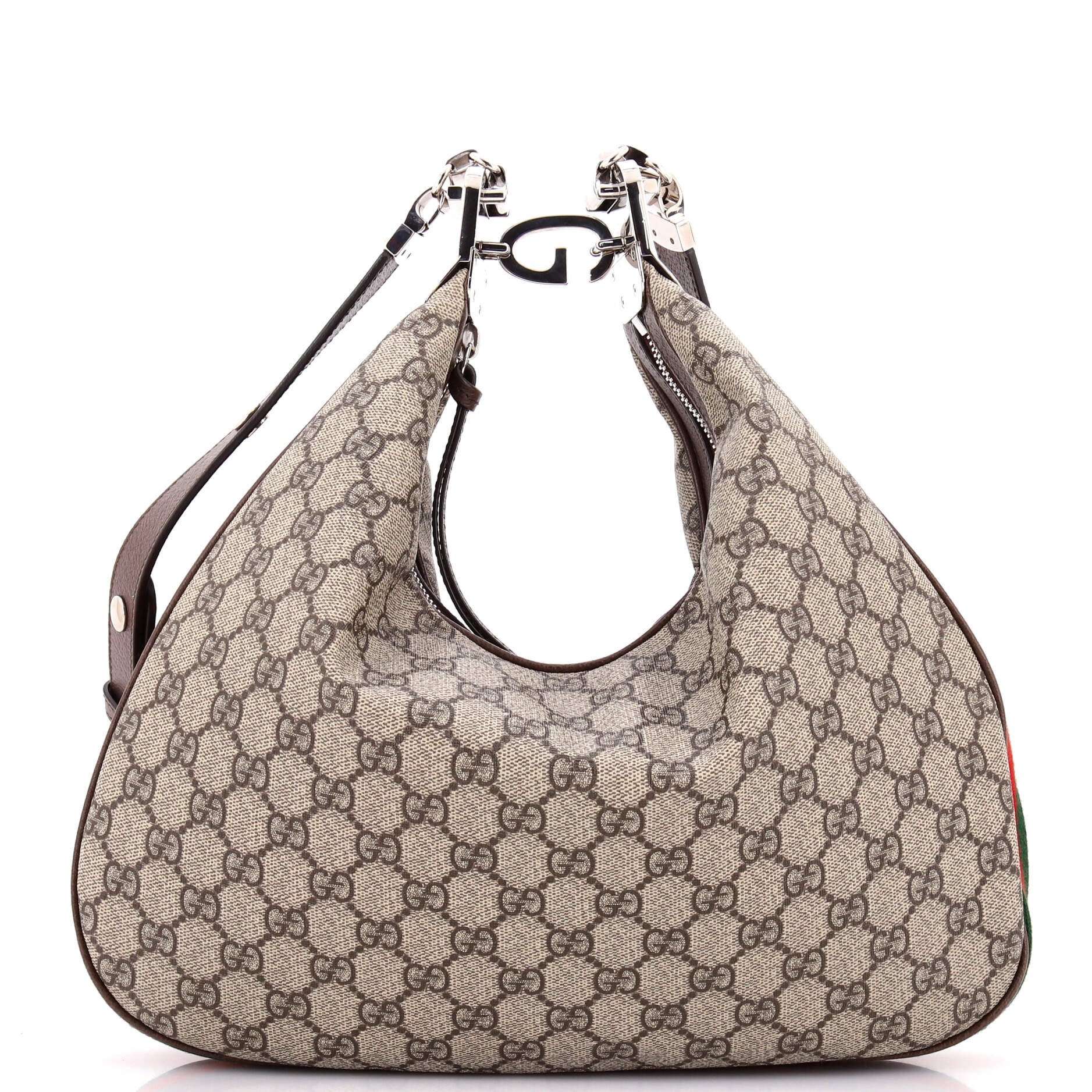 Gucci Attache Shoulder Bag GG Coated Canvas Medium