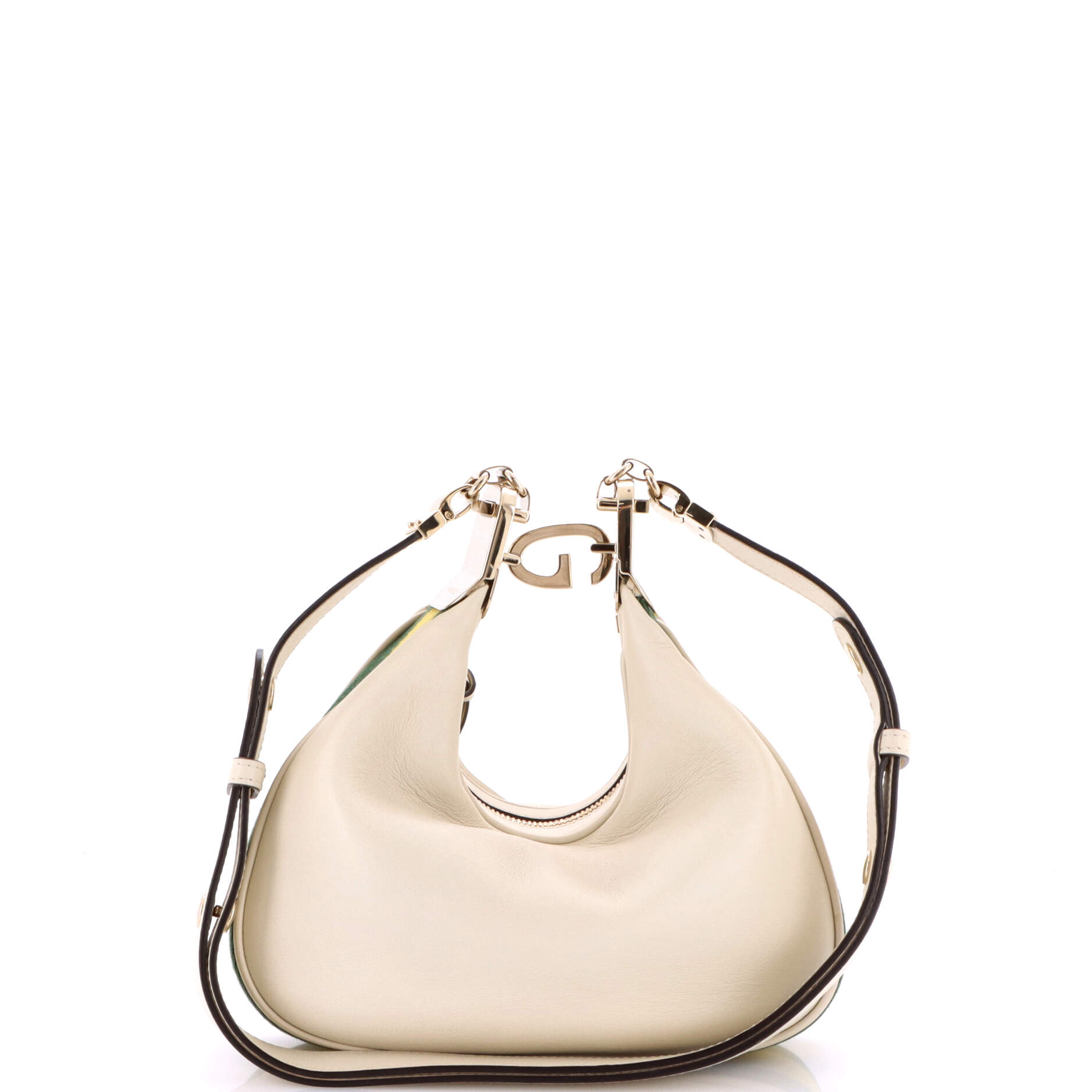 Gucci Attache Shoulder Bag Leather Small
