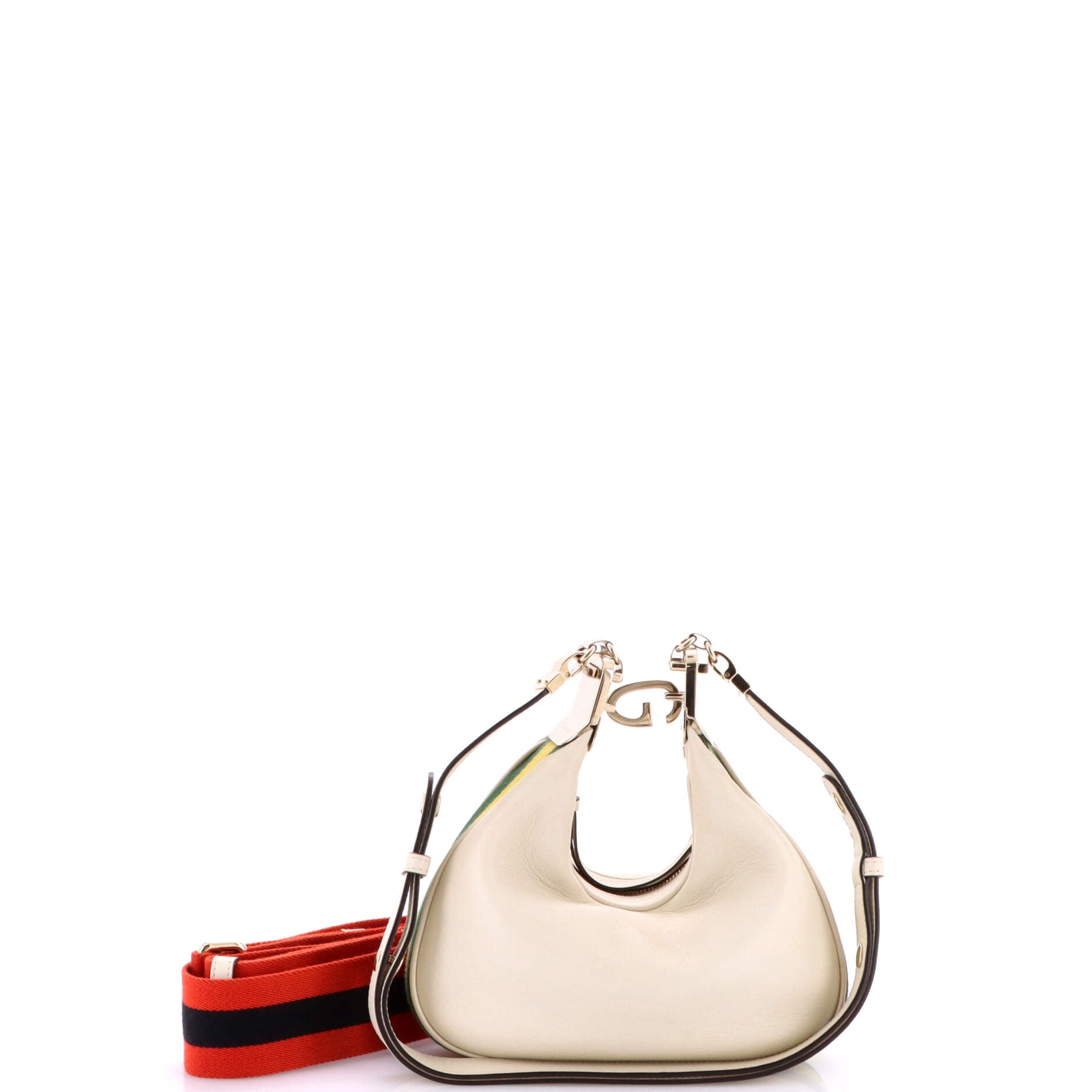 Gucci Attache Shoulder Bag Leather Small