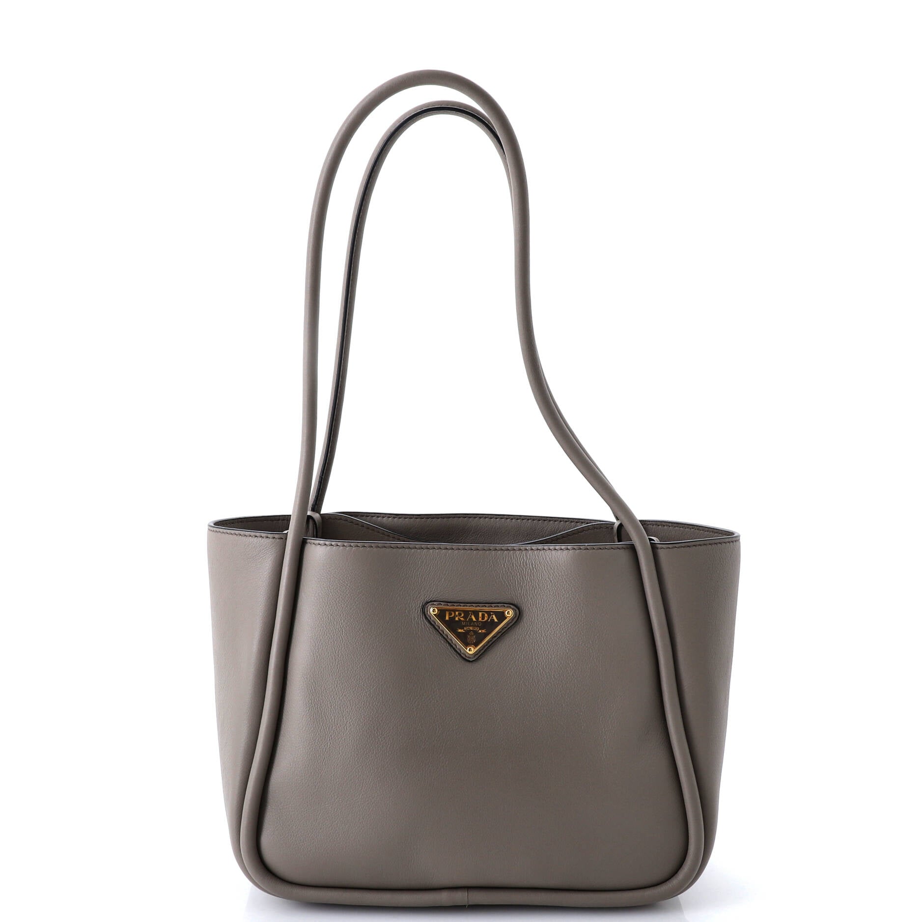 Prada Tote Bag Soft Grain Leather Mini