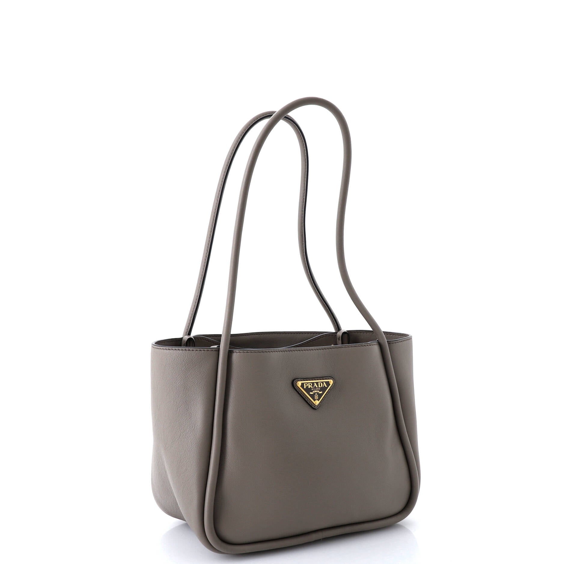 Prada Tote Bag Soft Grain Leather Mini