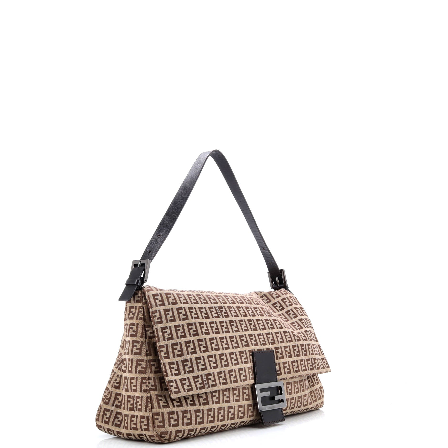 Fendi Mama Forever Bag Zucchino Canvas Large
