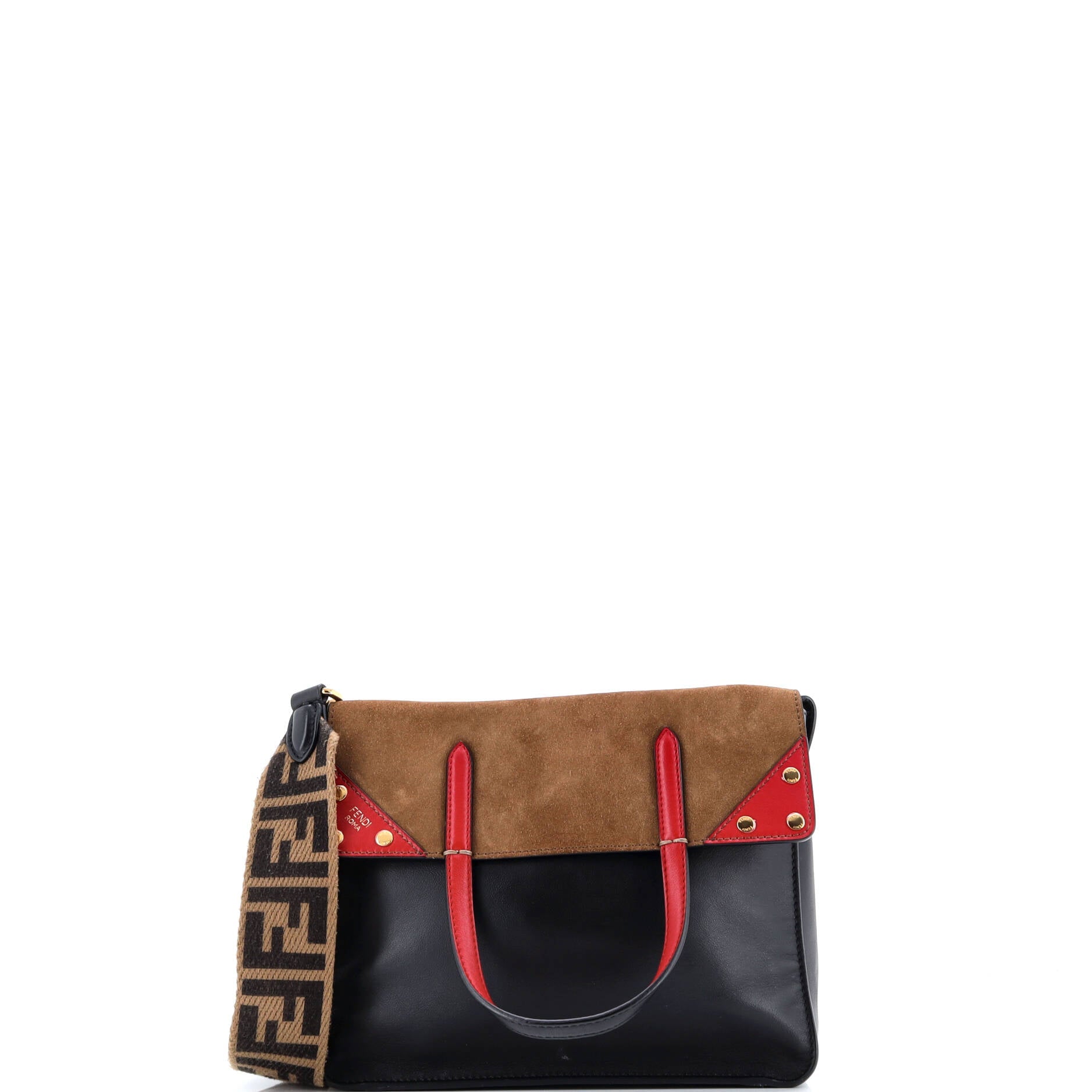 Fendi Flip Tote Leather Small