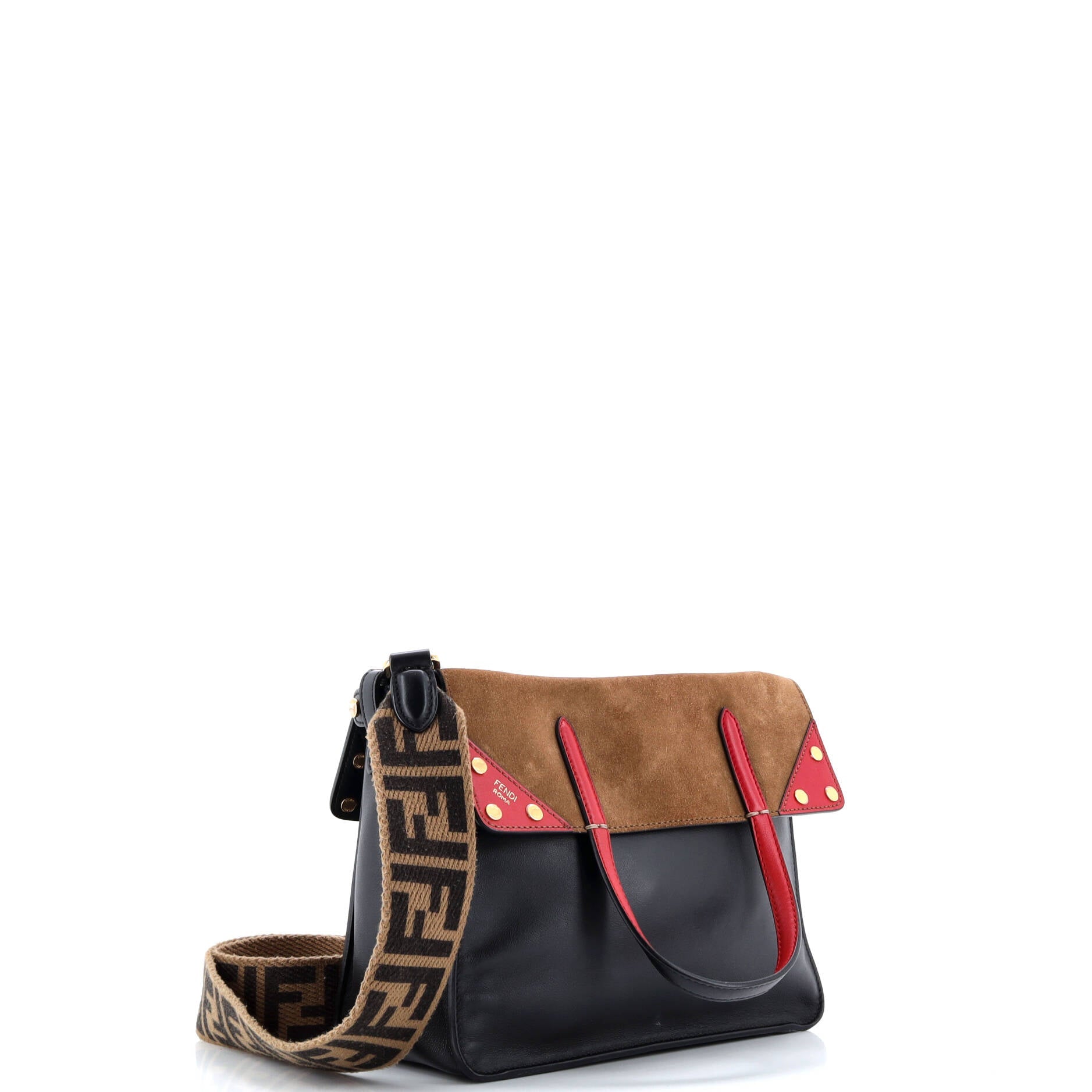 Fendi Flip Tote Leather Small
