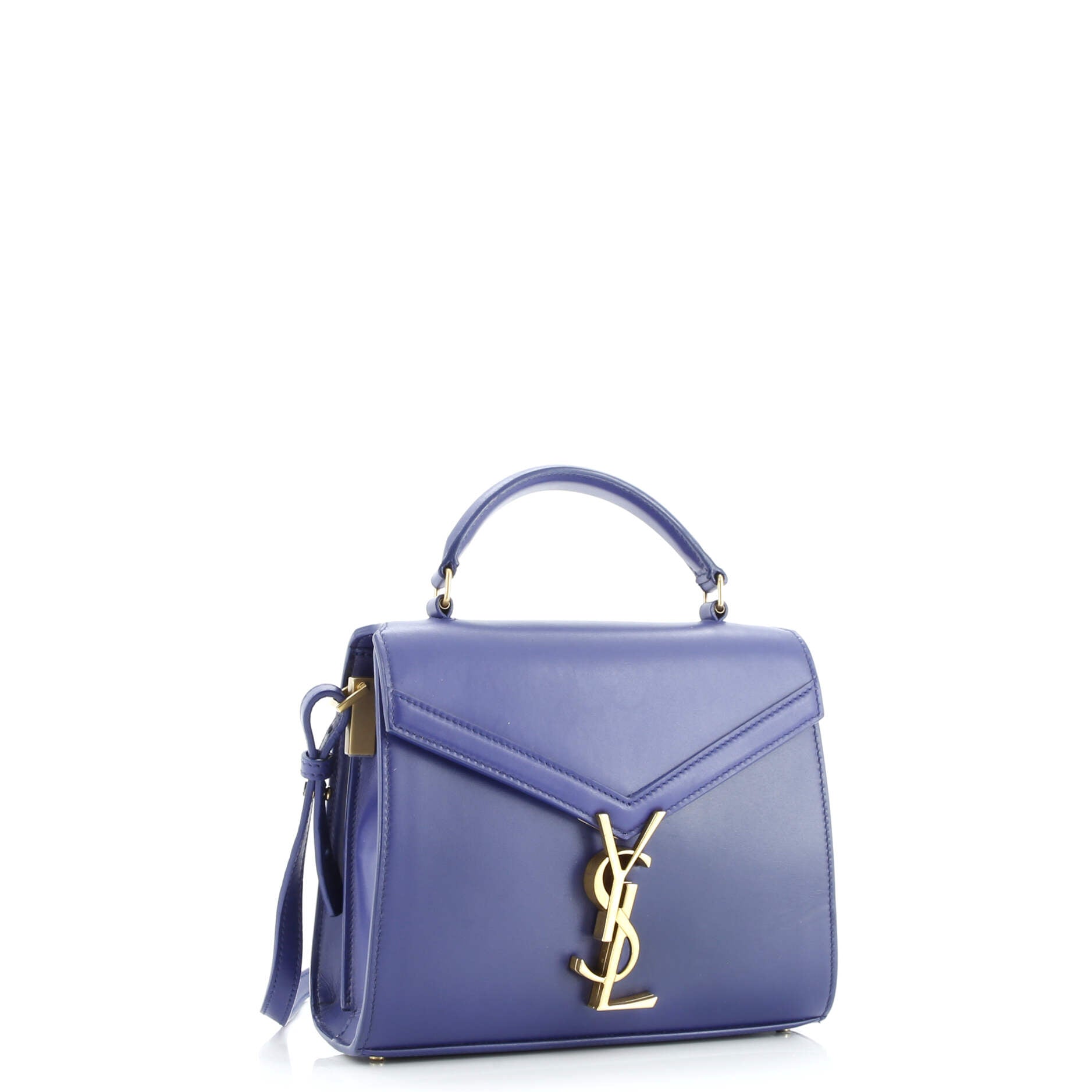 Saint Laurent Cassandra Top Handle Bag Leather Mini