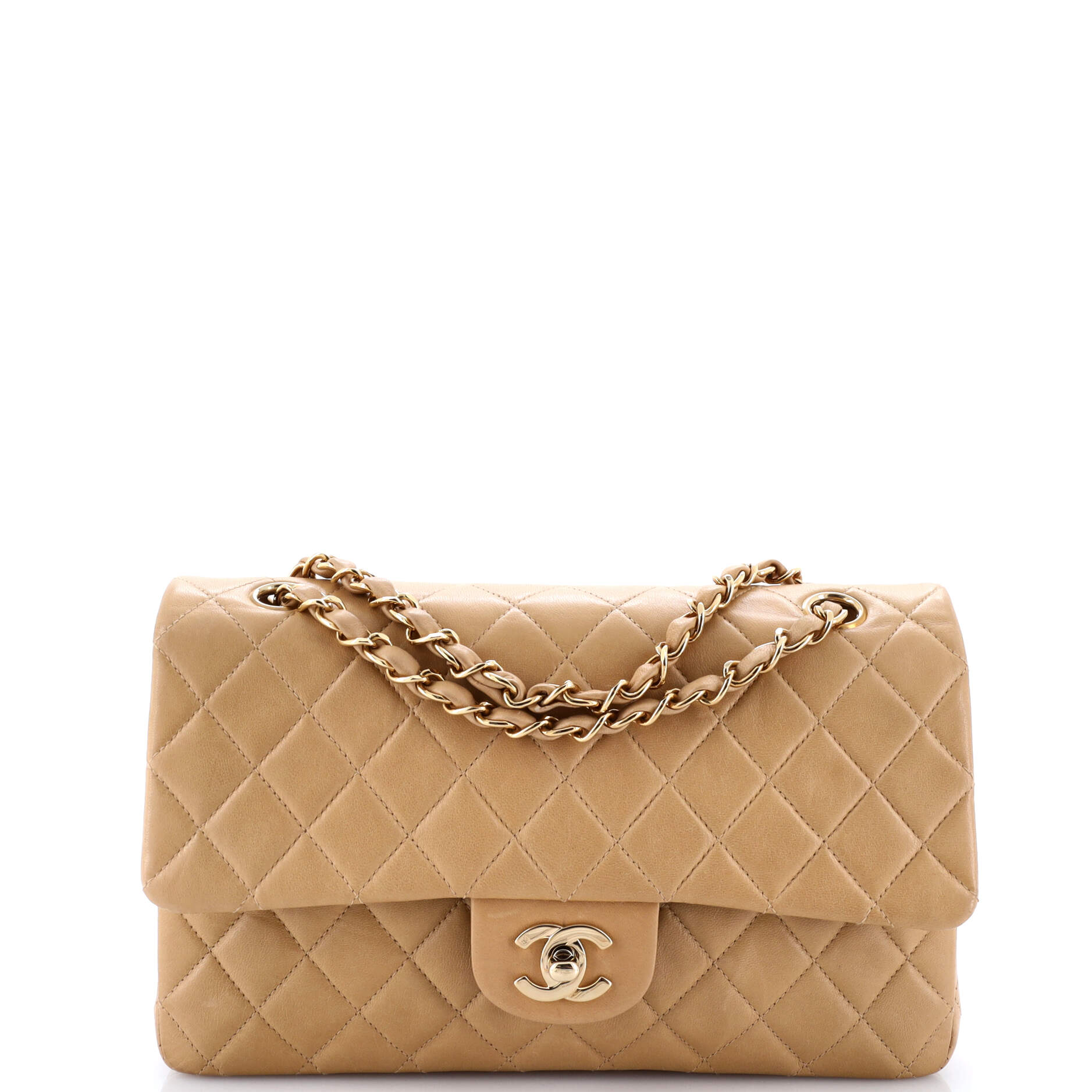 Chanel Classic Double Flap Bag Quilted Lambskin Medium