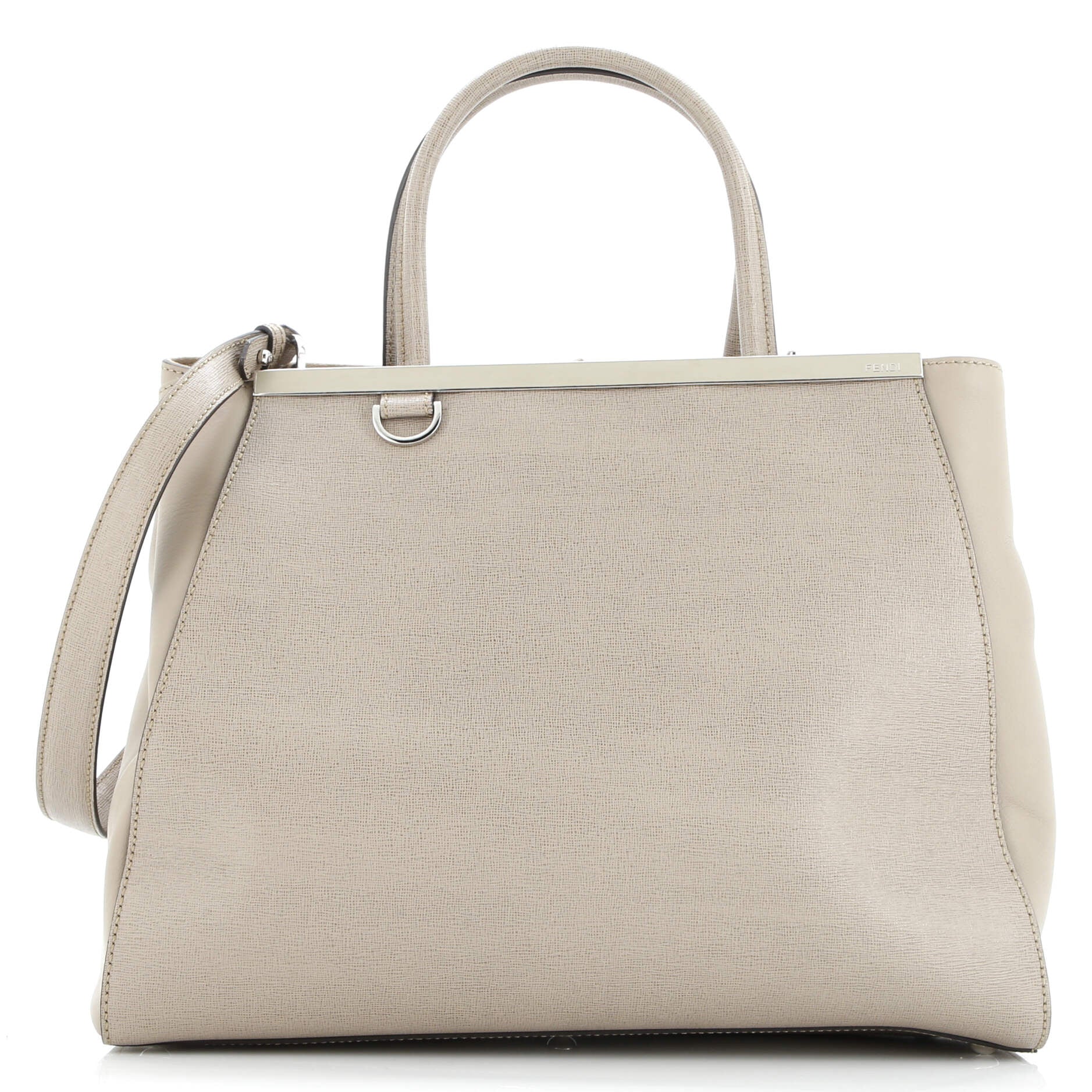 Fendi 2Jours Bag Leather Medium