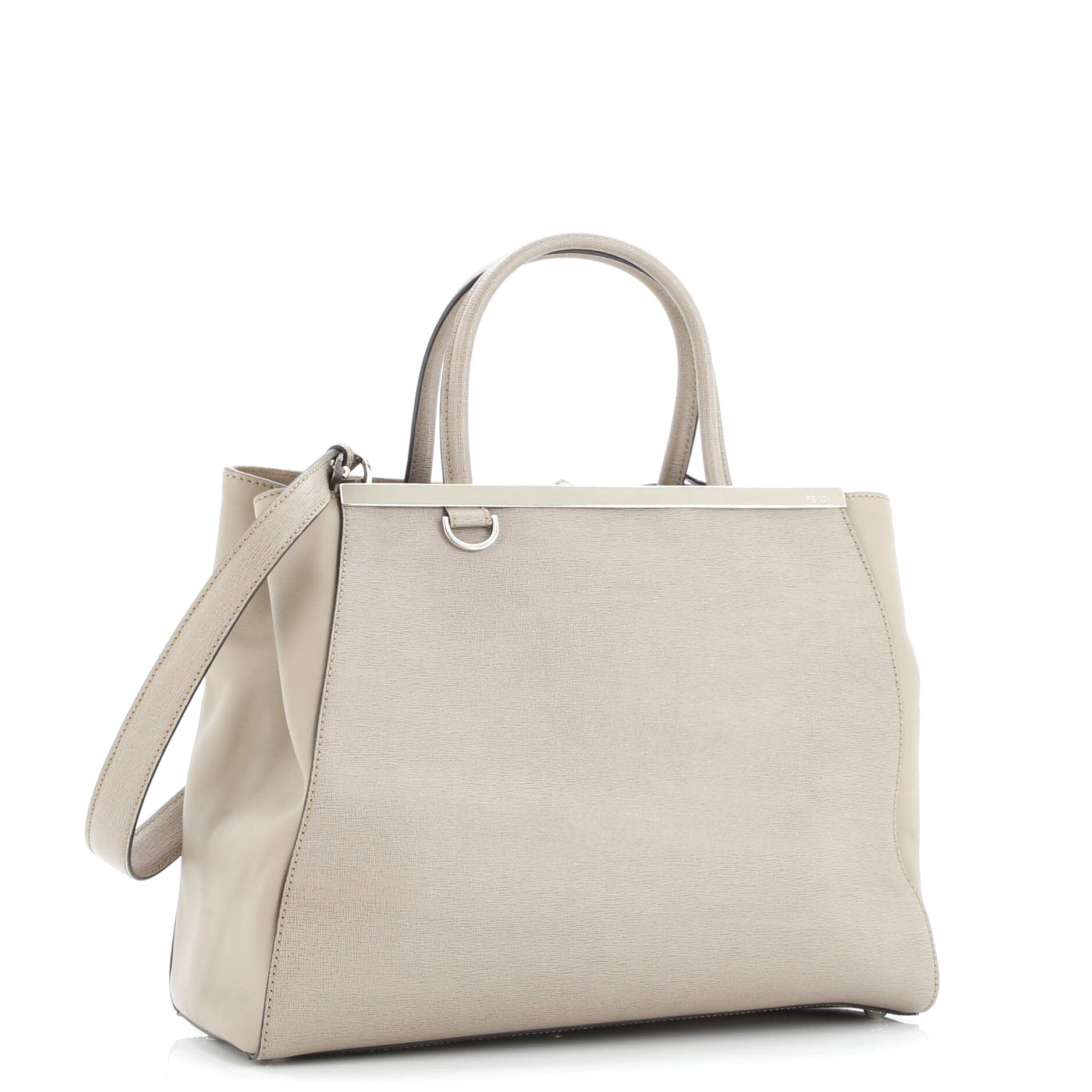 Fendi 2Jours Bag Leather Medium
