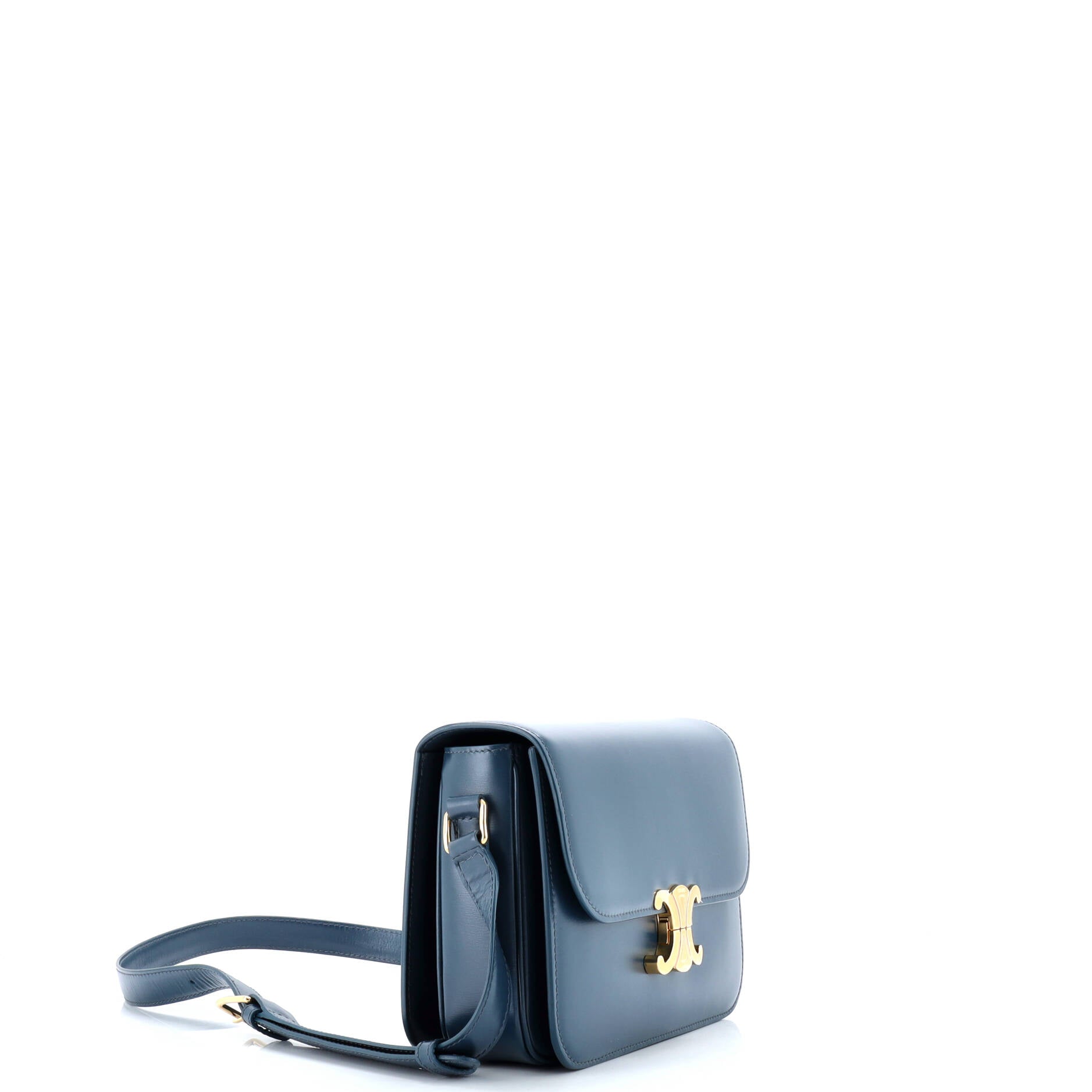 Celine Triomphe Shoulder Bag Smooth Calfskin Medium