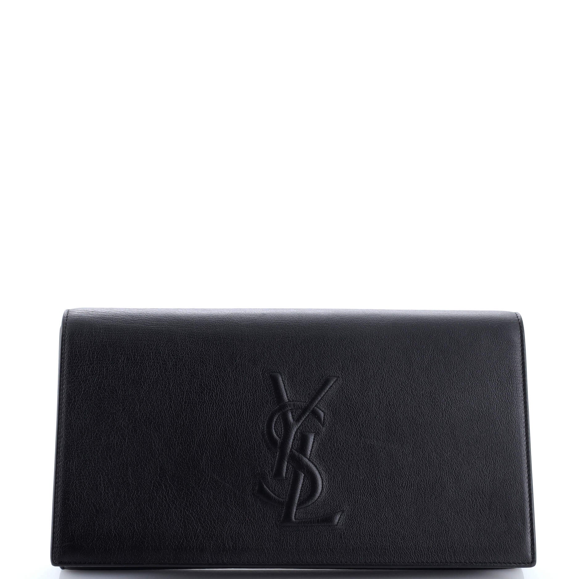 Saint Laurent Belle de Jour Clutch Leather Large