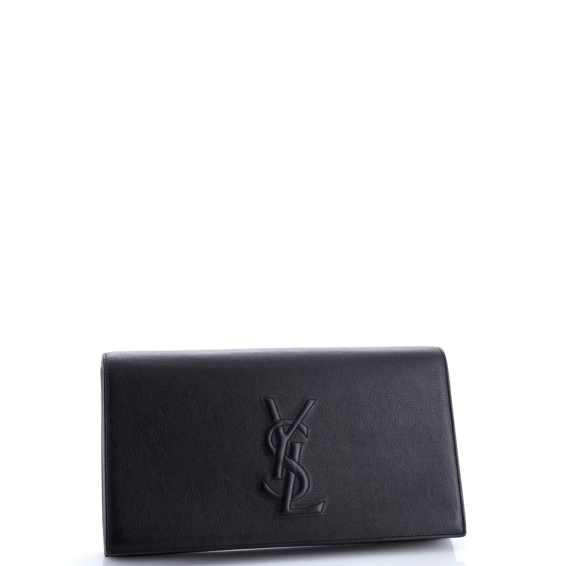 Saint Laurent Belle de Jour Clutch Leather Large