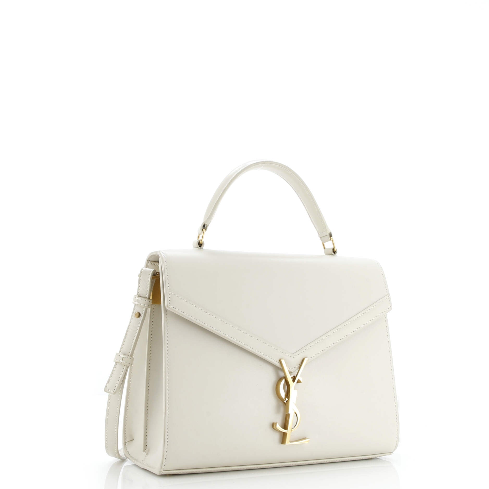 Saint Laurent Cassandra Top Handle Bag Leather Medium