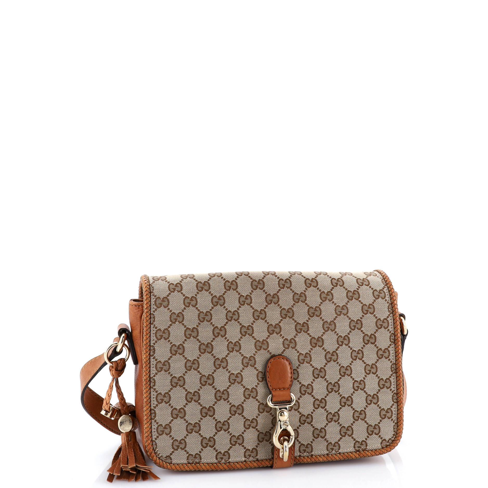 Gucci Marrakech Messenger Bag GG Canvas with Leather Medium