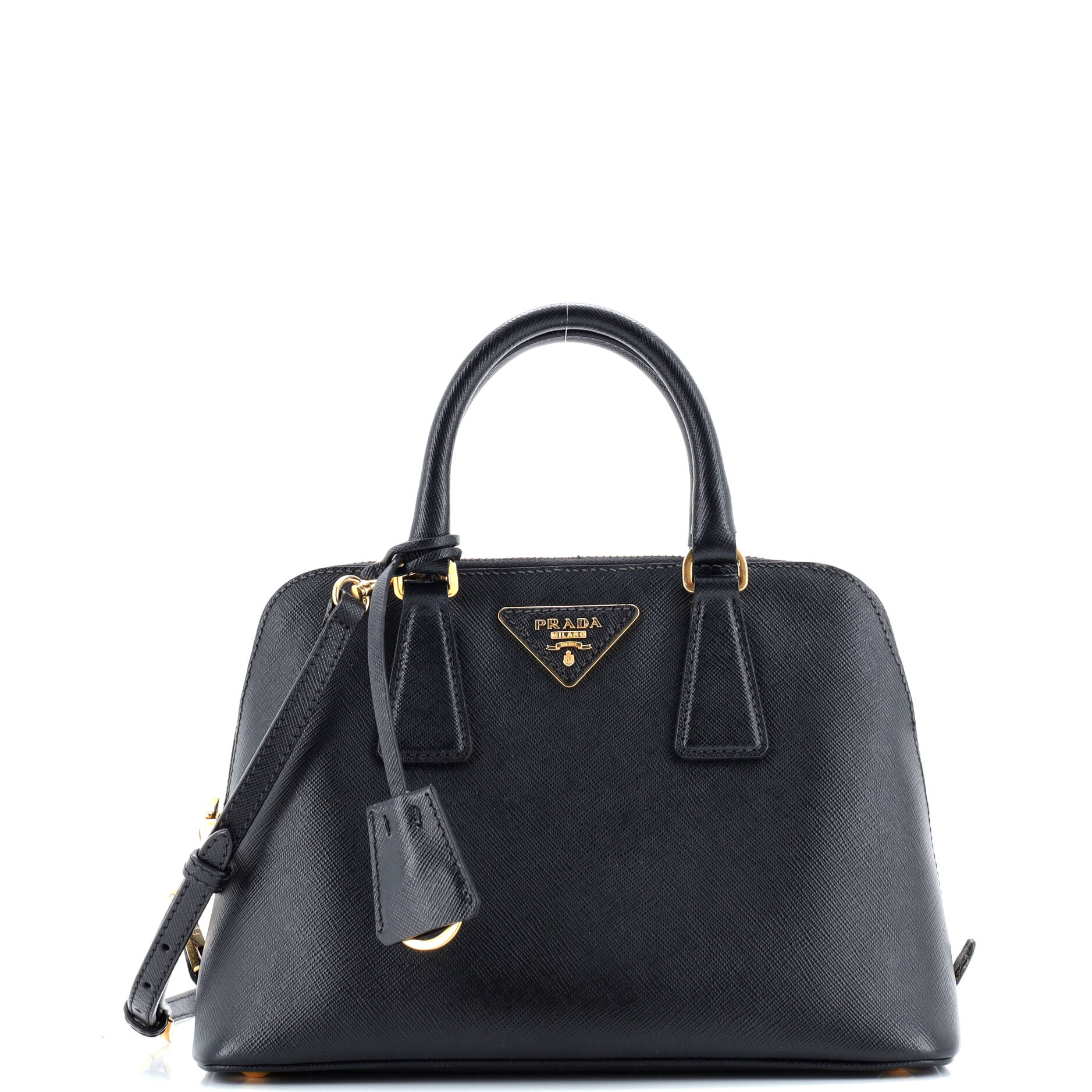 Prada Promenade Bag Saffiano Leather Small