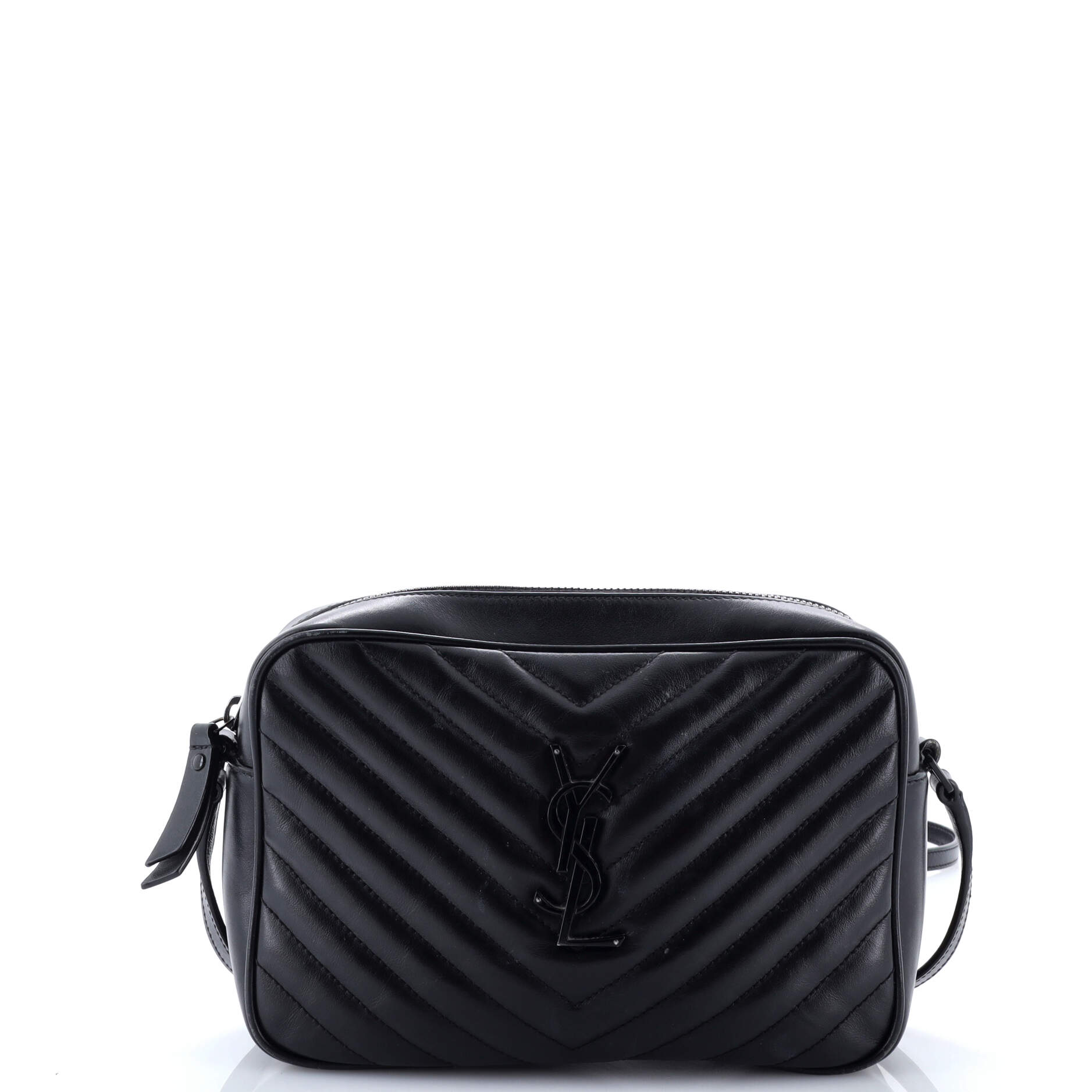 Saint Laurent Lou Camera Bag Matelasse Chevron Leather Small