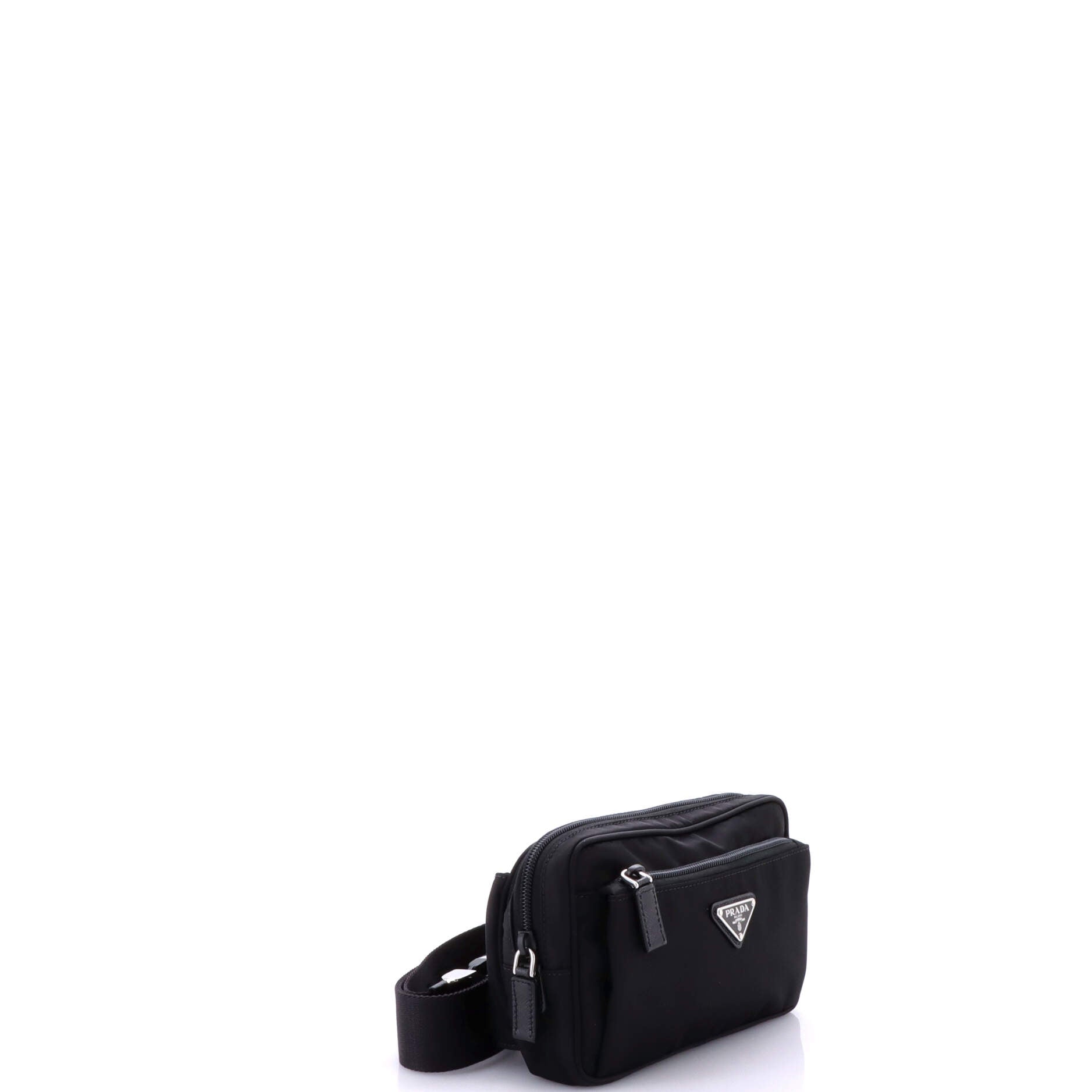 Prada Front Pocket Belt Bag Re-Nylon with Saffiano Leather