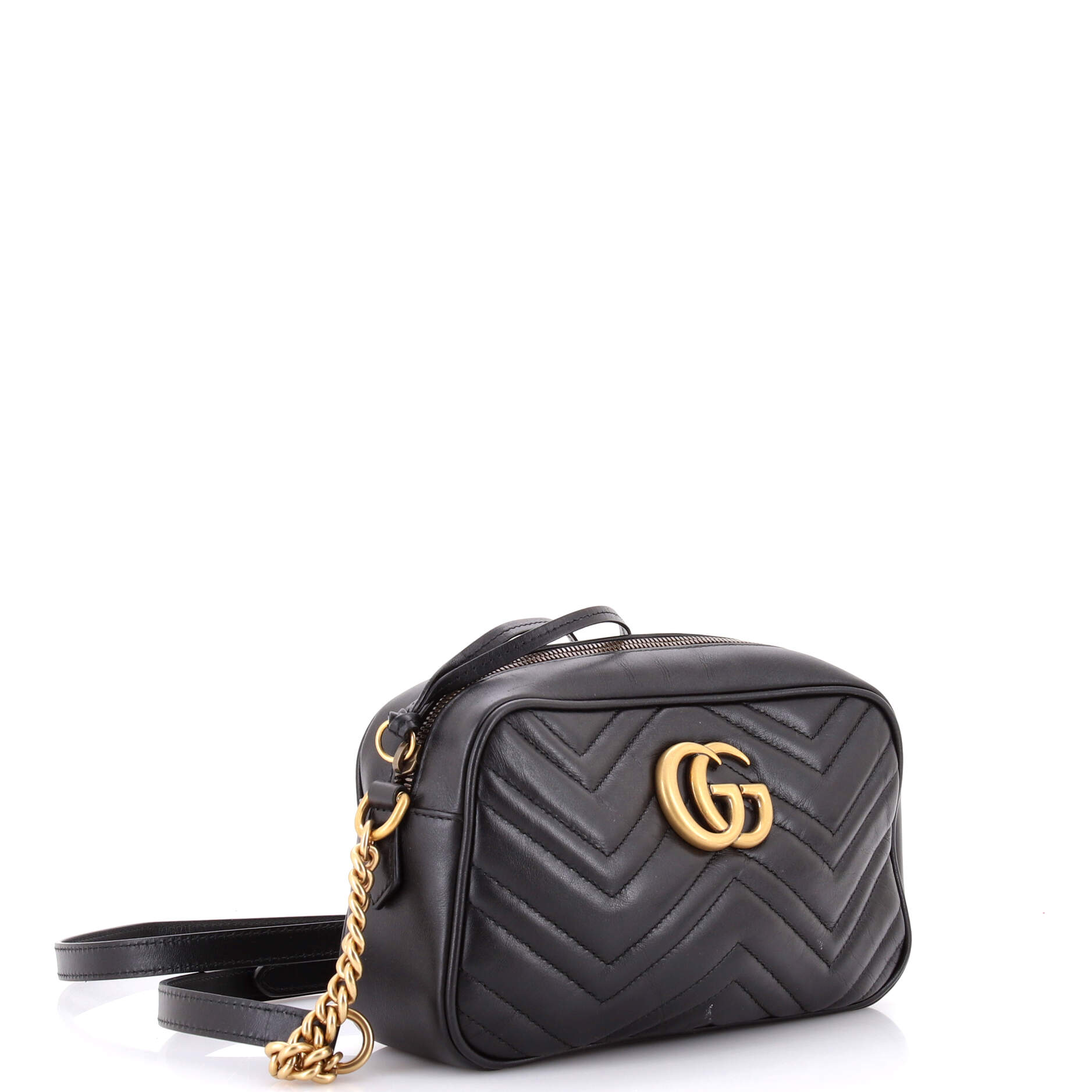 Gucci GG Marmont Shoulder Bag Matelasse Leather Small