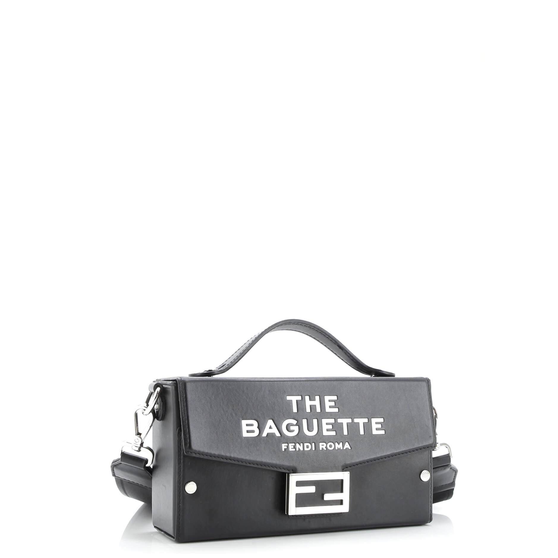 Fendi x Marc Jacobs Baguette Soft Trunk Bag Printed Leather