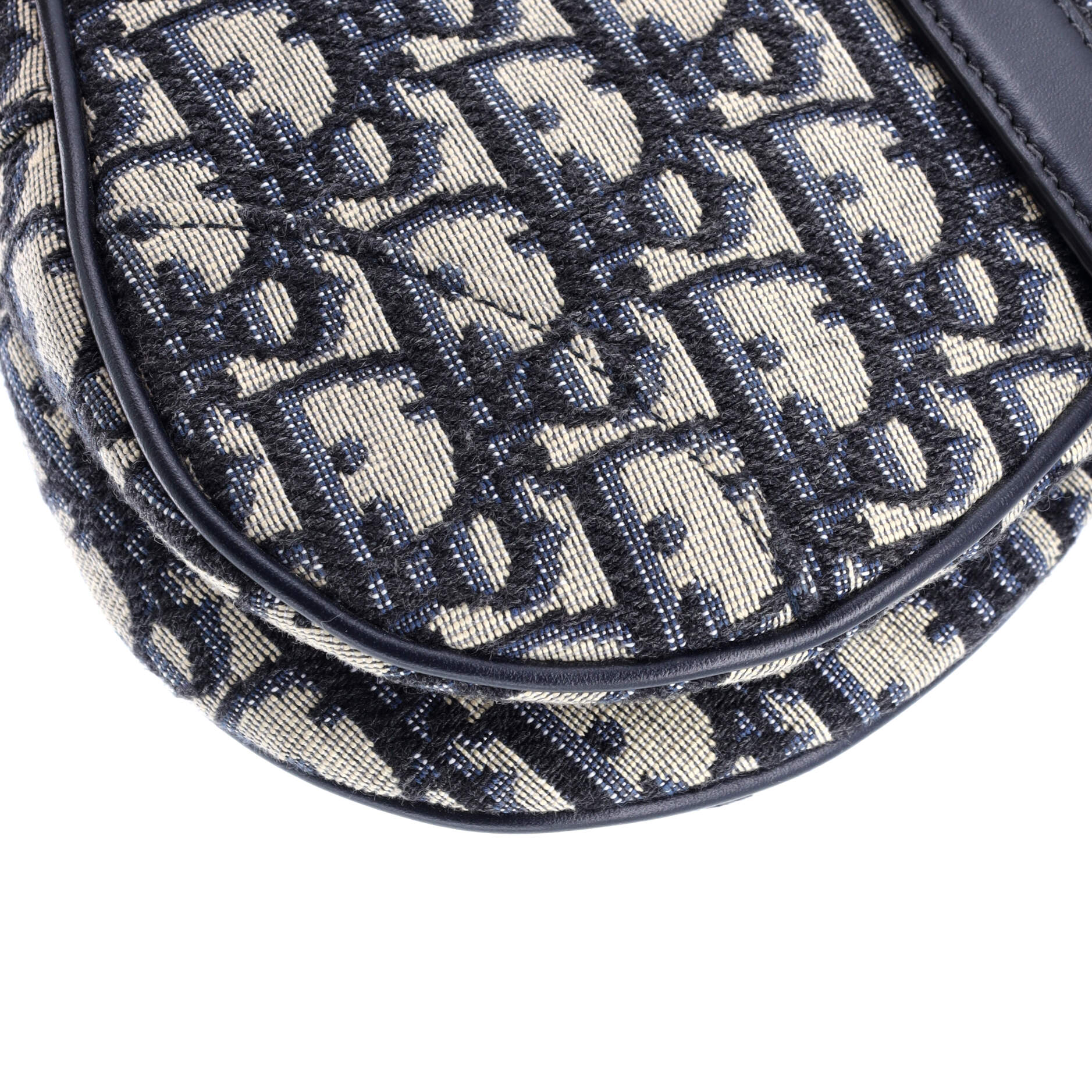 Christian Dior Saddle Handbag Oblique Canvas Mini