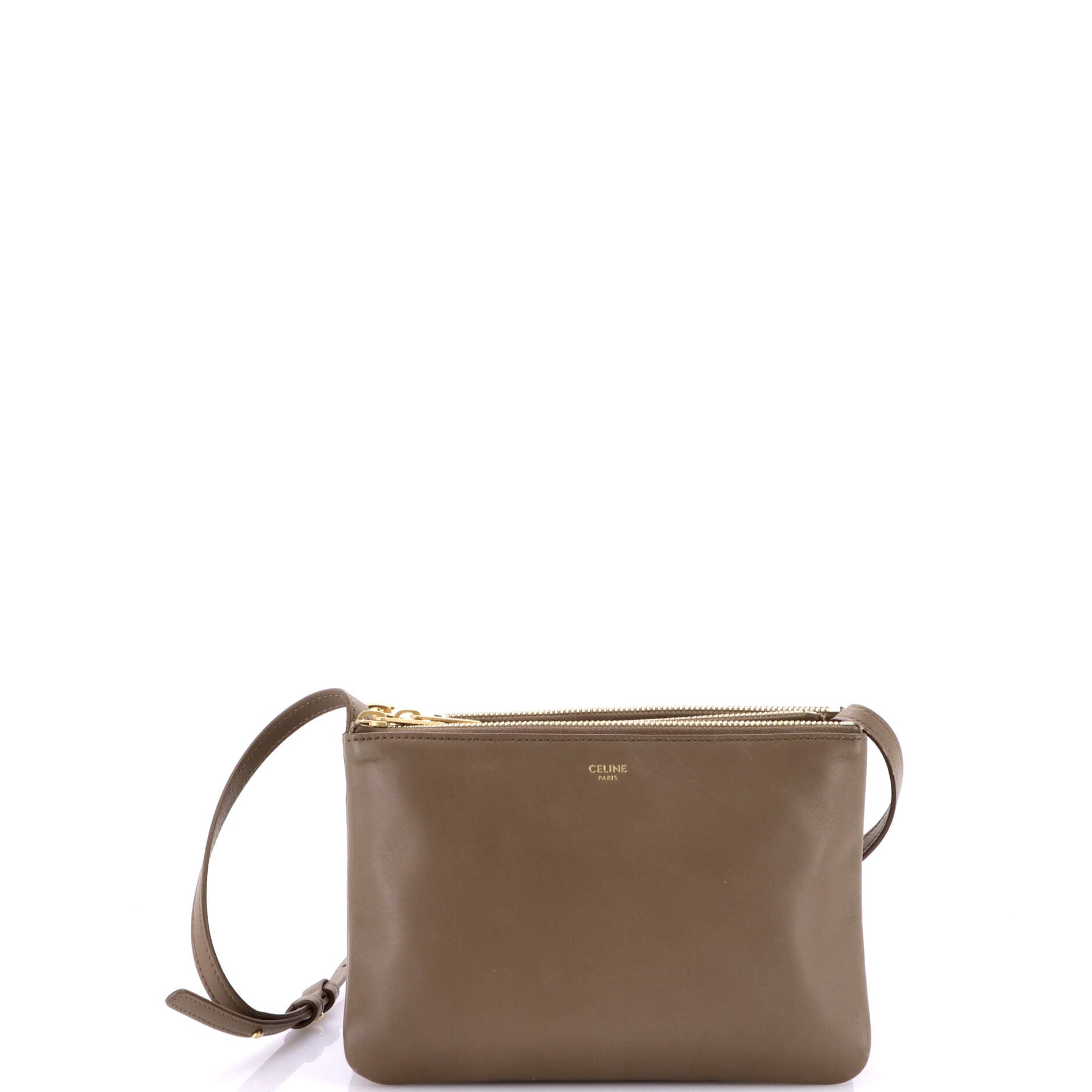 Celine Trio Crossbody Bag Leather Small