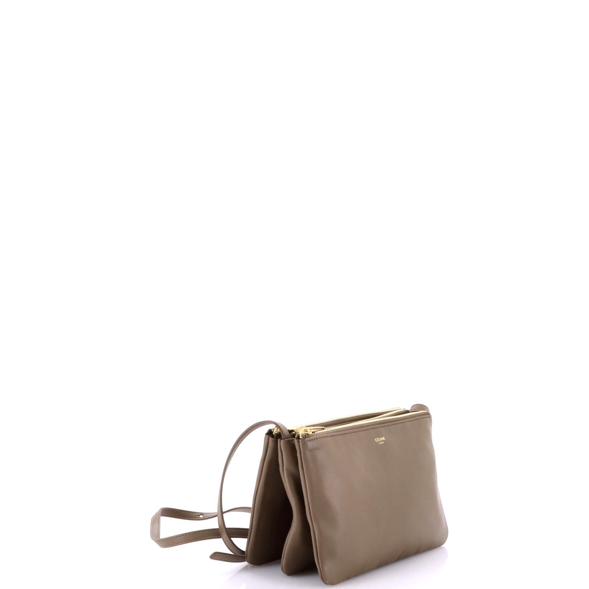 Celine Trio Crossbody Bag Leather Small