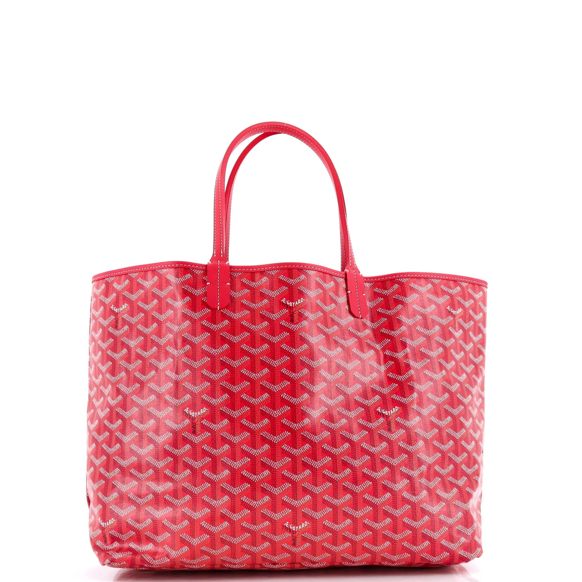 Goyard Saint Louis Reversible Tote Coated Canvas and Printed Canvas PM