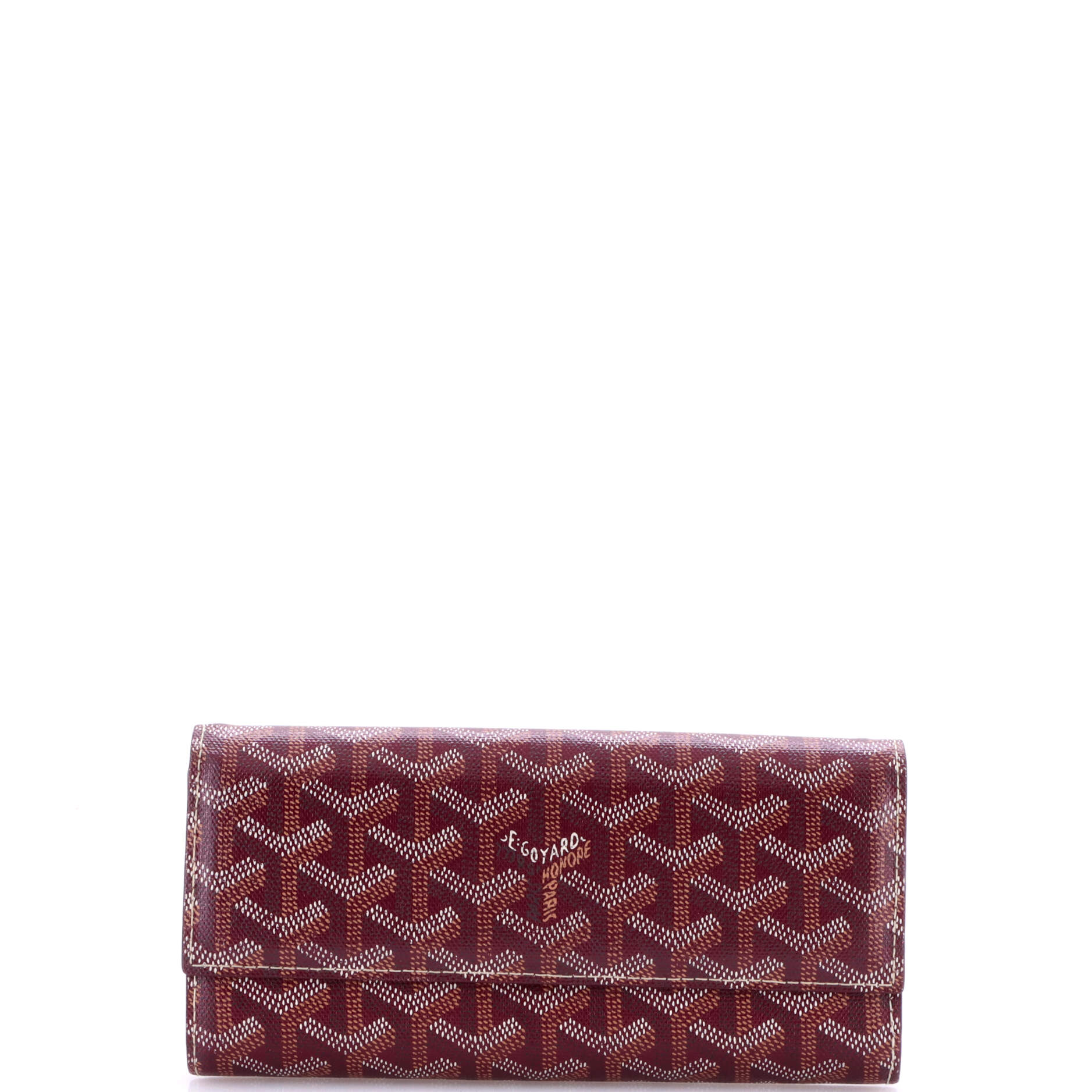 Goyard Varenne Wallet Coated Canvas Long