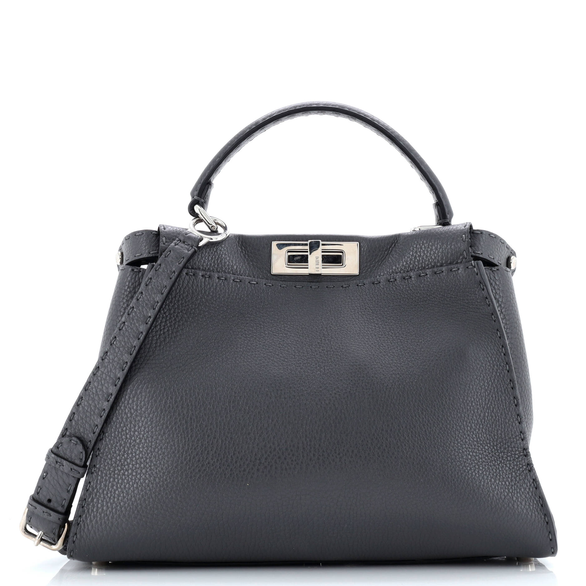 Fendi Selleria Peekaboo Bag Leather Medium