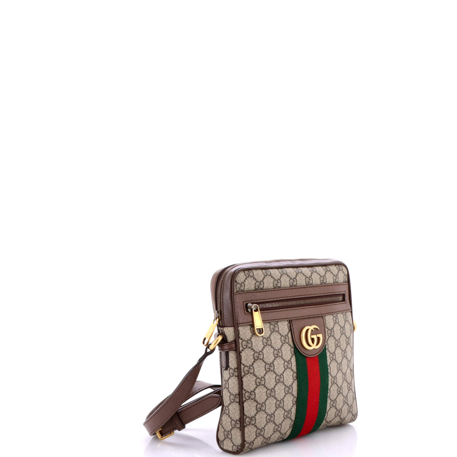 Gucci Ophidia Messenger Bag GG Coated Canvas Small