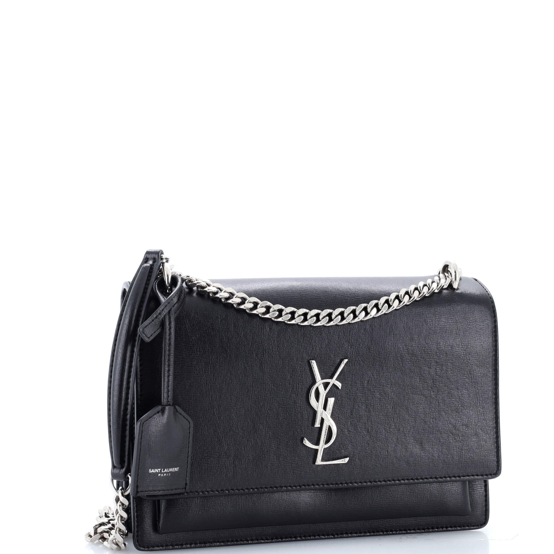 Saint Laurent Sunset Crossbody Bag Leather Large