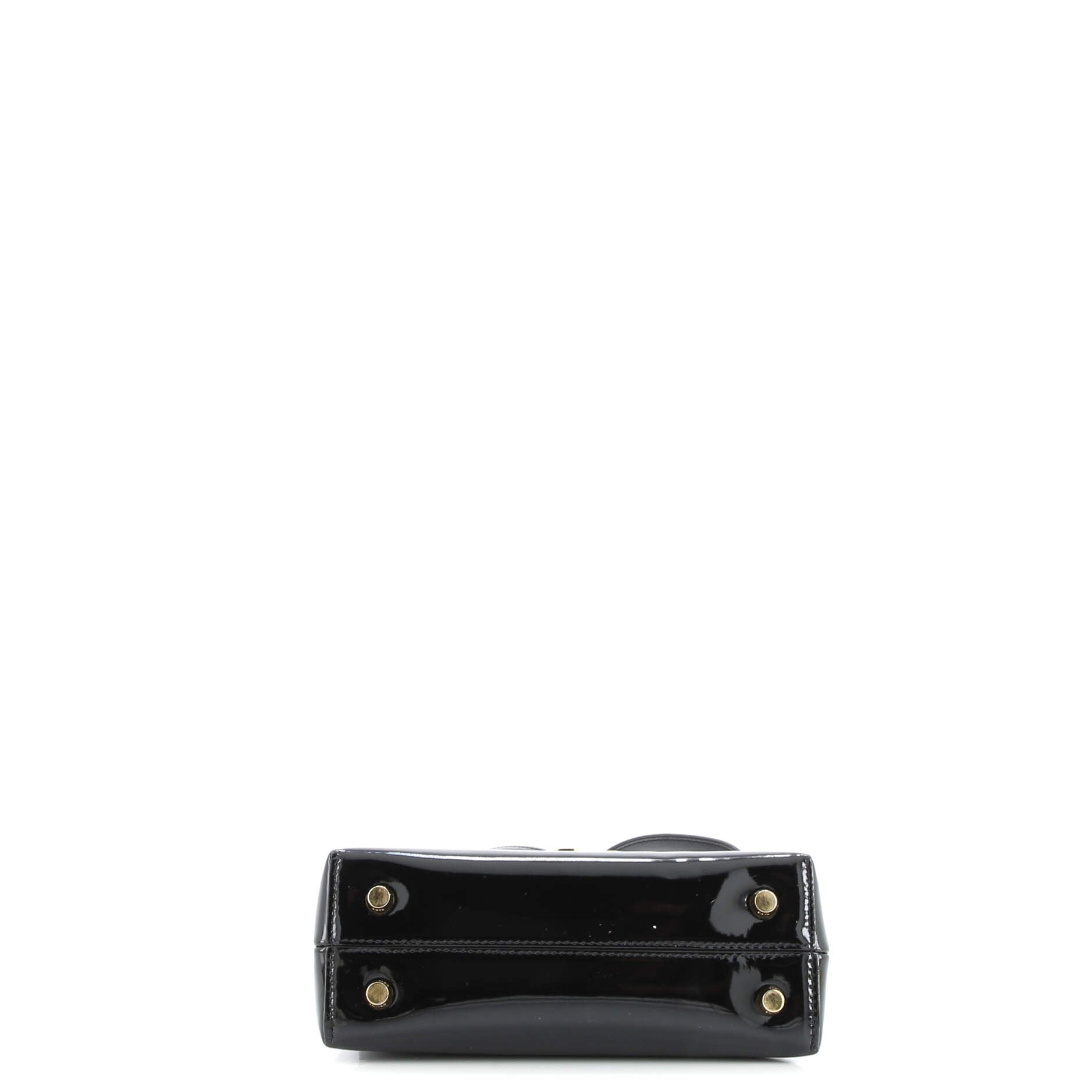Celine Nino Top Handle Bag Leather Teen