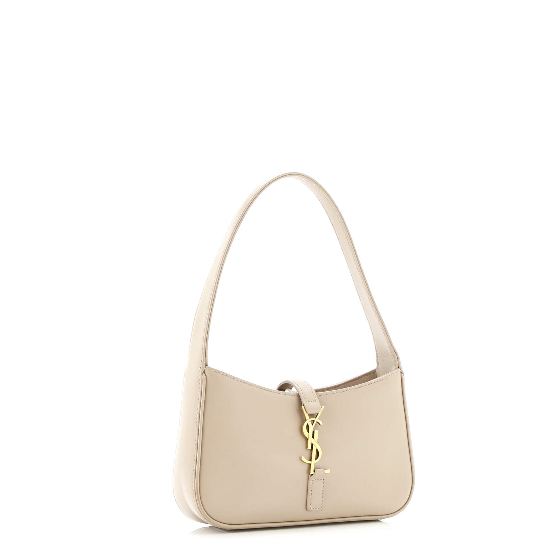 Saint Laurent Le 5 a 7 Hobo Leather Mini