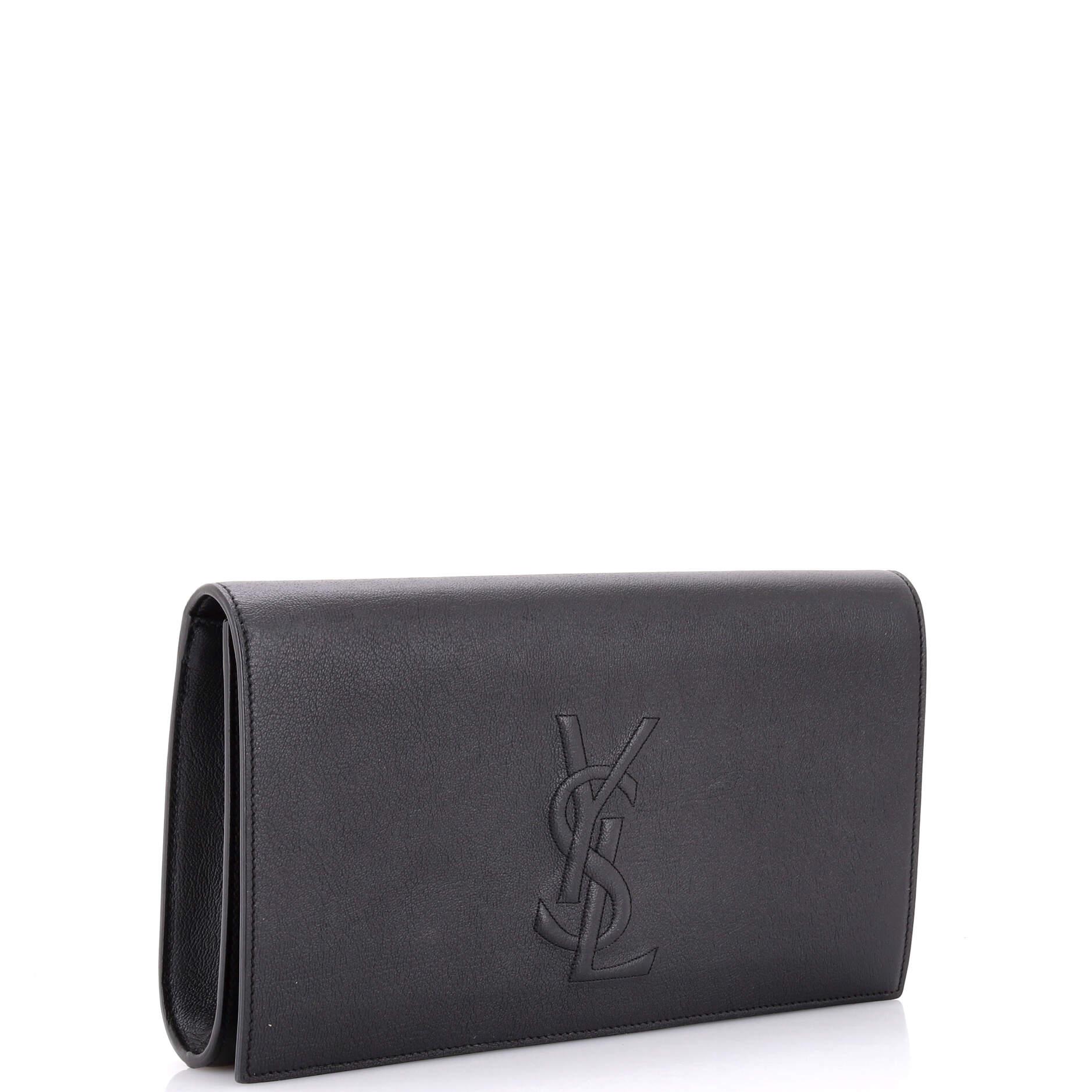 Saint Laurent Belle de Jour Clutch Leather Large