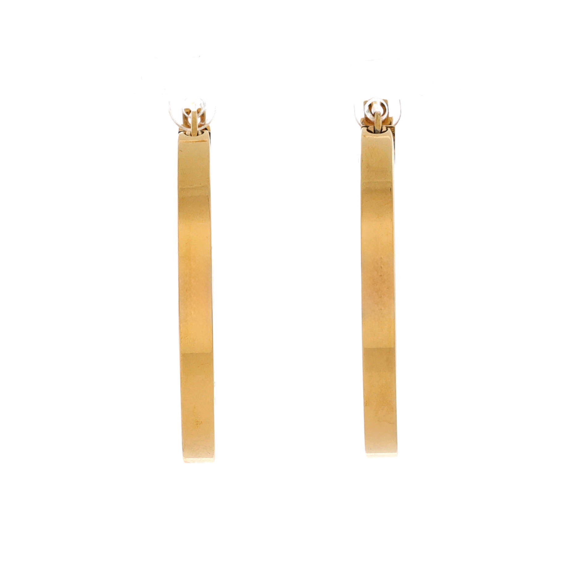 Gucci Blondie Hoop Earrings Metal Large