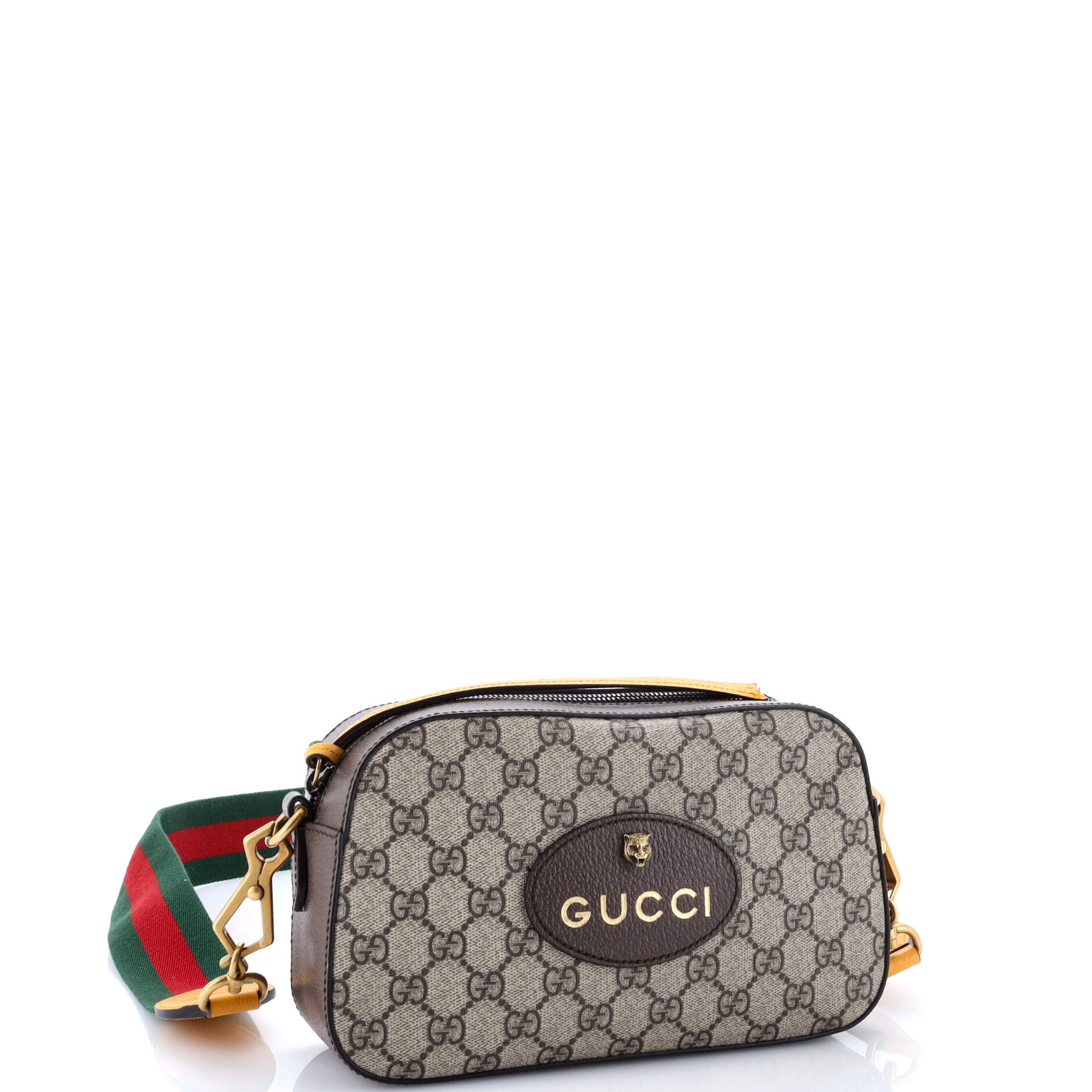 Gucci Neo Vintage Camera Messenger Bag GG Coated Canvas