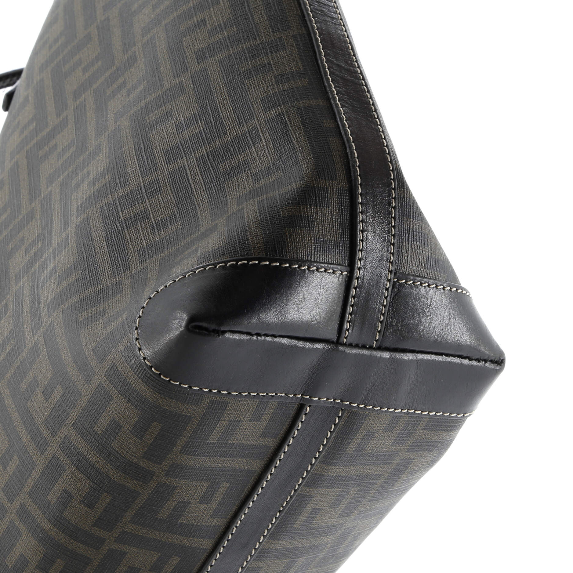 Fendi Roll Tote Zucca Coated Canvas Medium