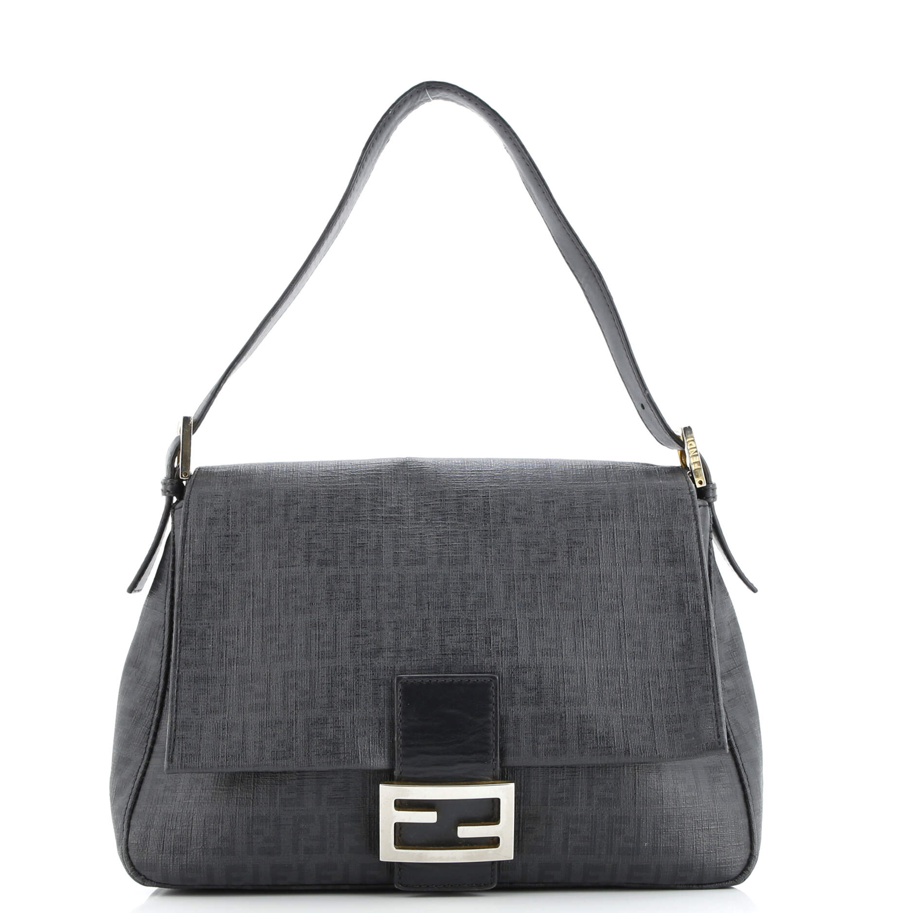 Fendi Mama Forever Bag Zucchino Coated Canvas