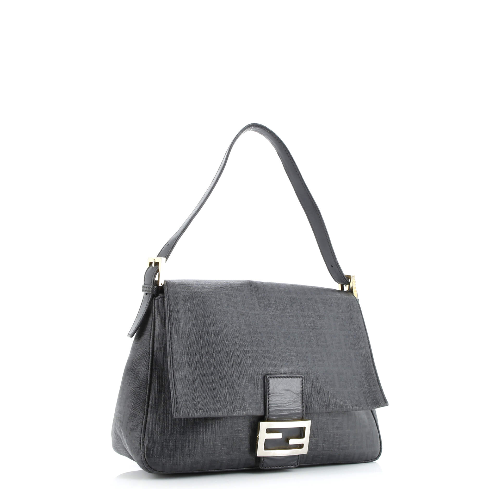 Fendi Mama Forever Bag Zucchino Coated Canvas