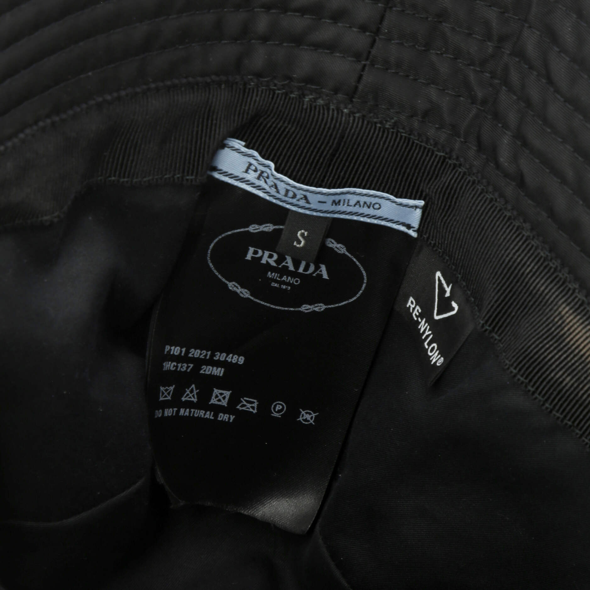 Prada Logo Bucket Hat Re-Nylon