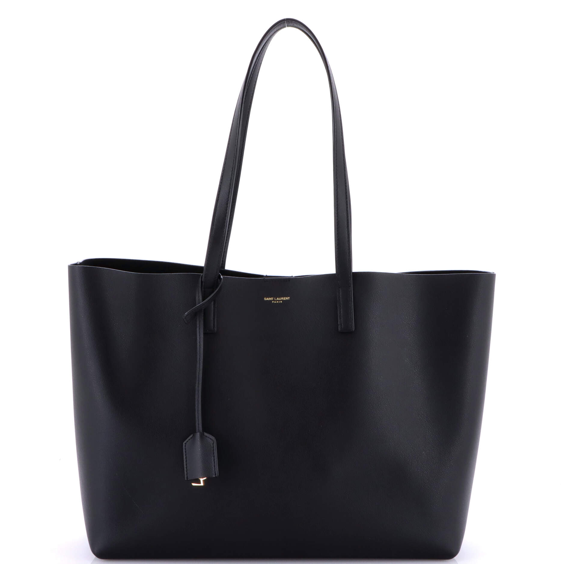 Saint Laurent Shopper Tote Leather Large