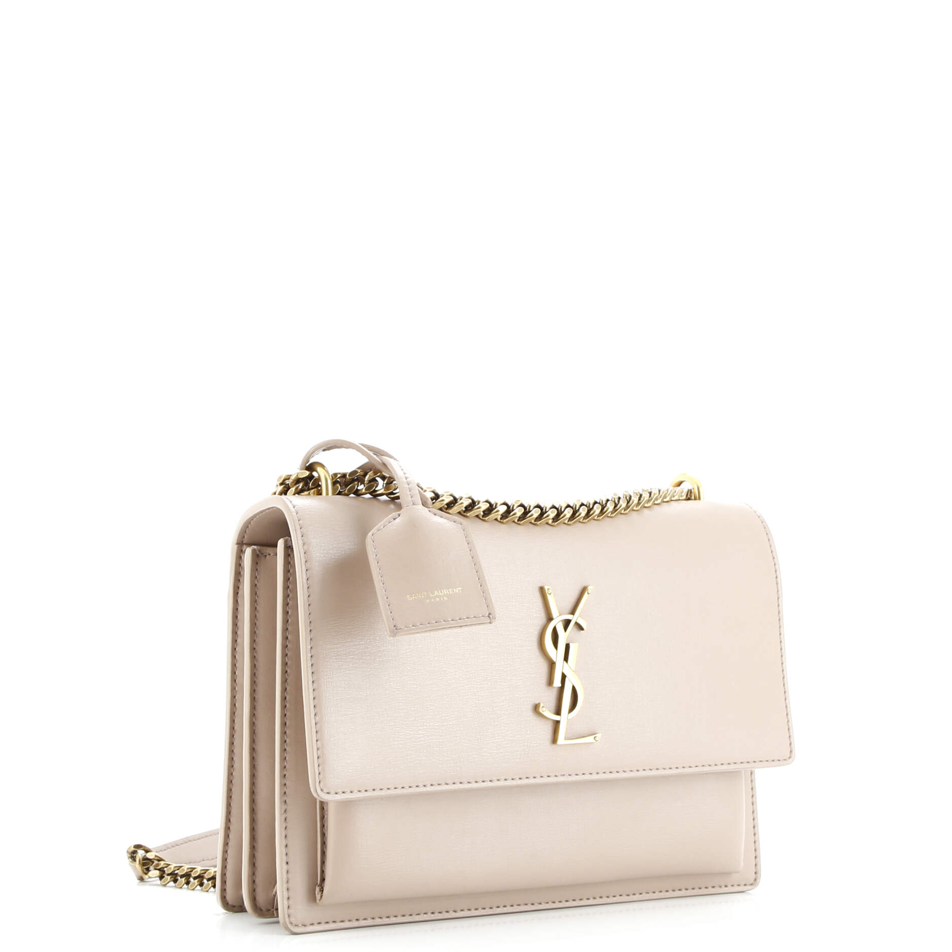 Saint Laurent Sunset Satchel Leather Medium