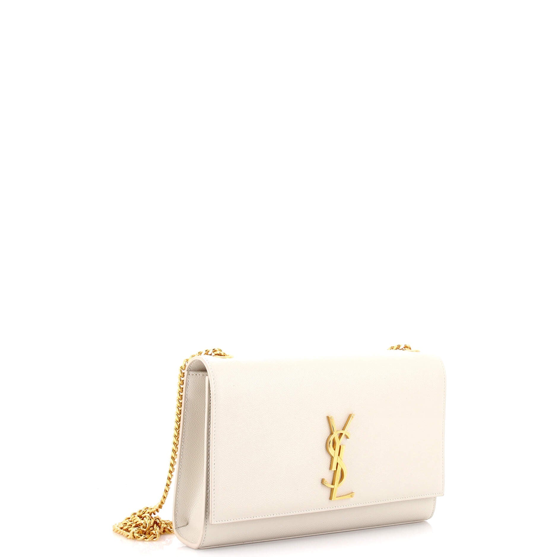 Saint Laurent Classic Monogram Crossbody Bag Grainy Leather Medium