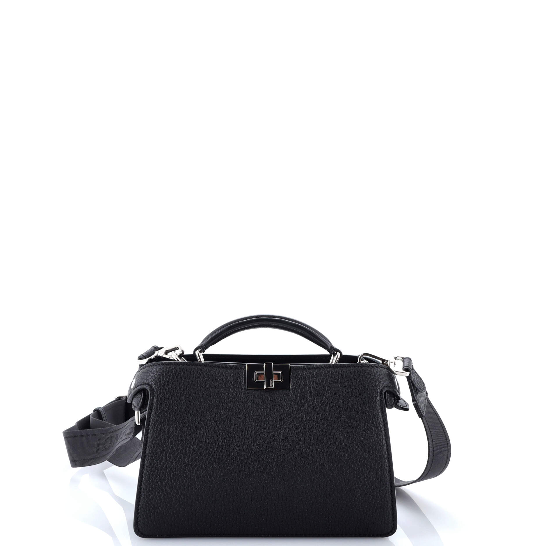 Fendi Peekaboo ISeeU XCross Bag Zucca Leather