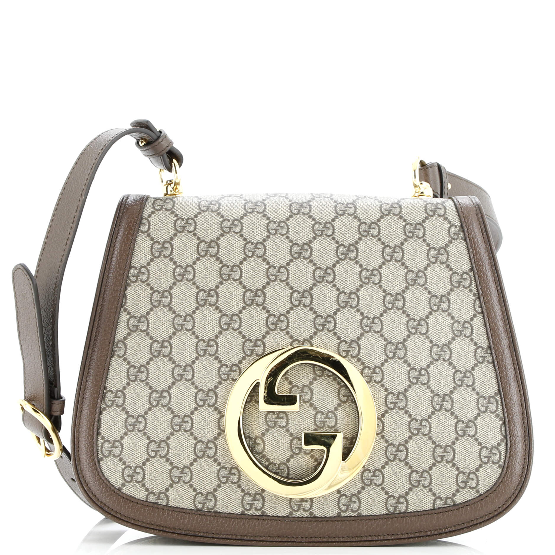 Gucci Blondie NM Flap Shoulder Bag Leather Medium
