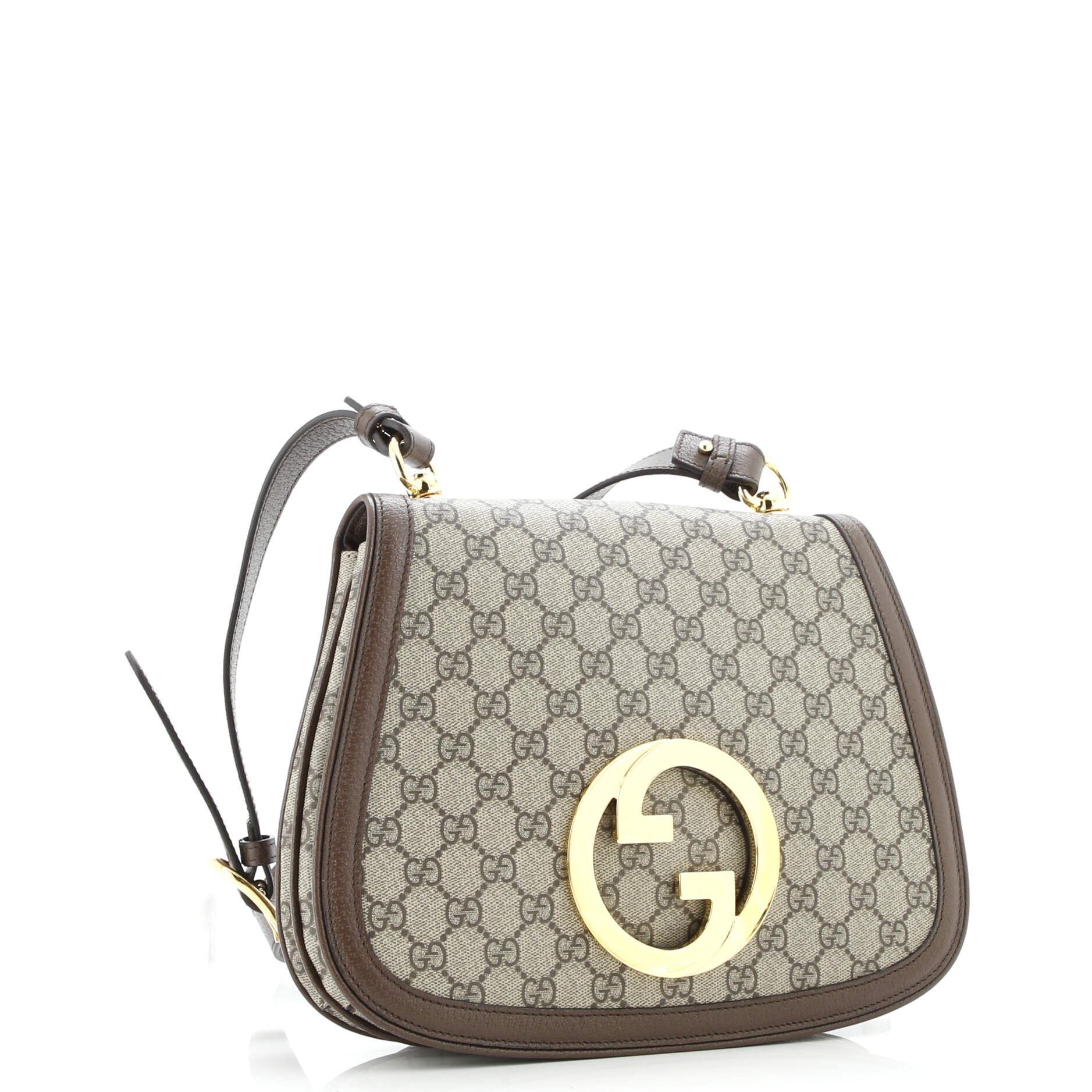 Gucci Blondie NM Flap Shoulder Bag Leather Medium