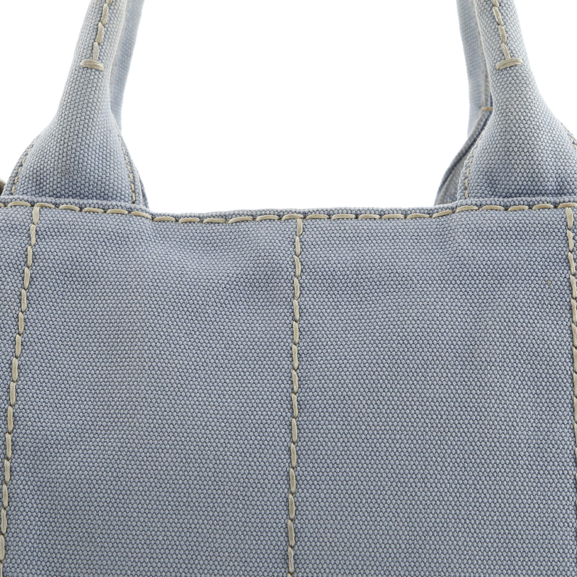 Prada Canapa Convertible Tote Canvas Mini
